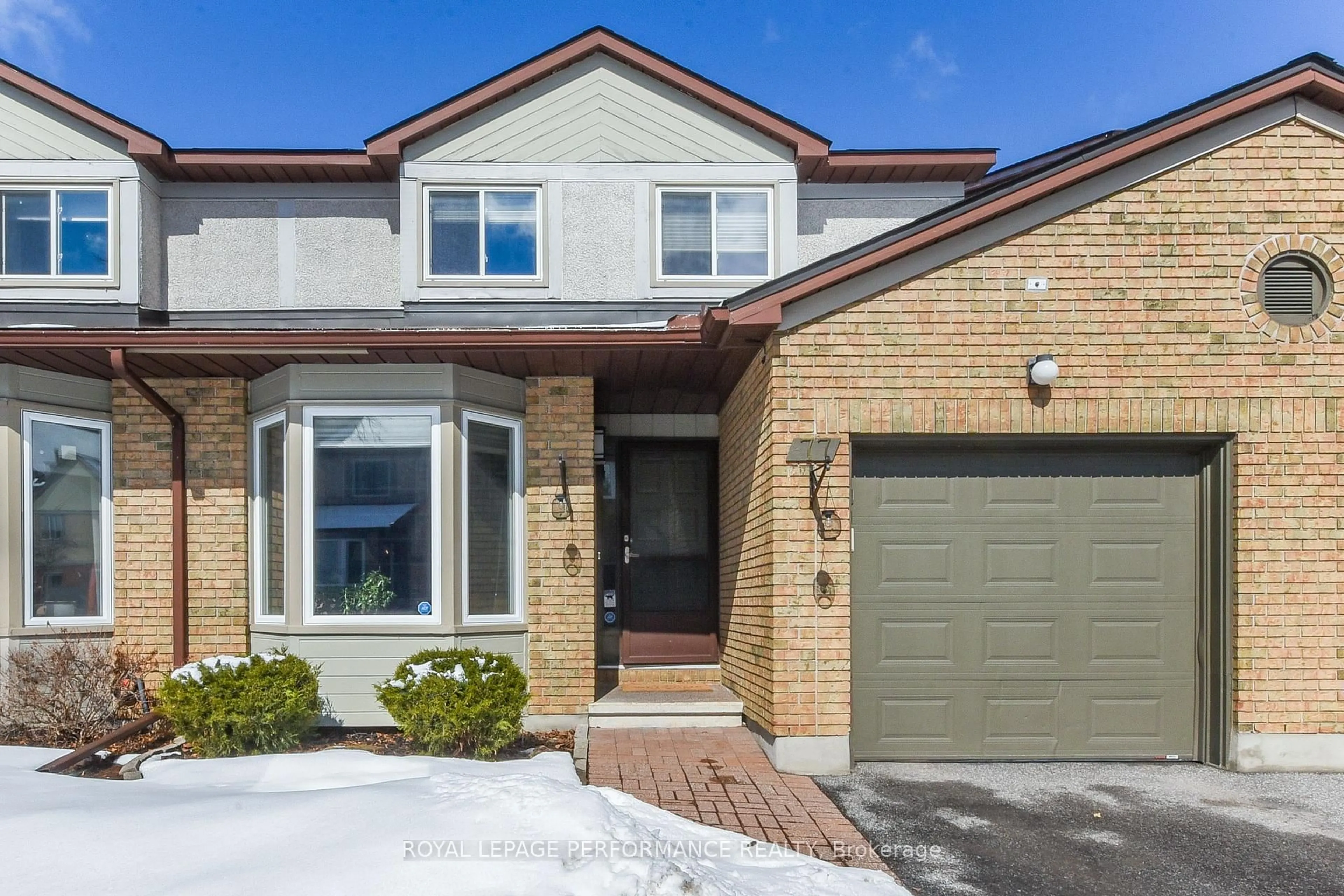 Home with brick exterior material, street for 77 Versailles Private, Ottawa Ontario K1V 0M3