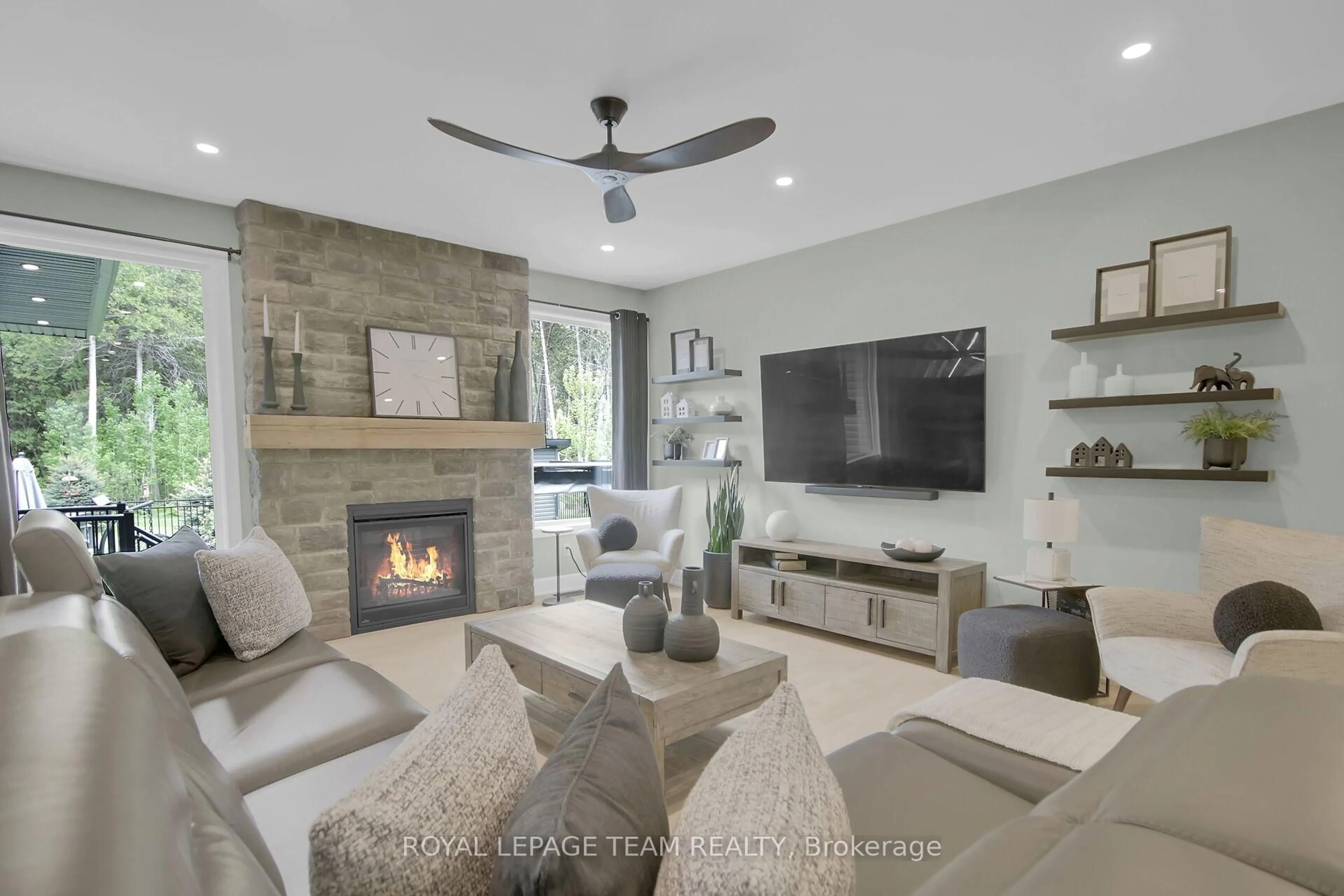 Living room with furniture, unknown for 295 Ridgemont Dr, Ashton Ontario K0A 1B0