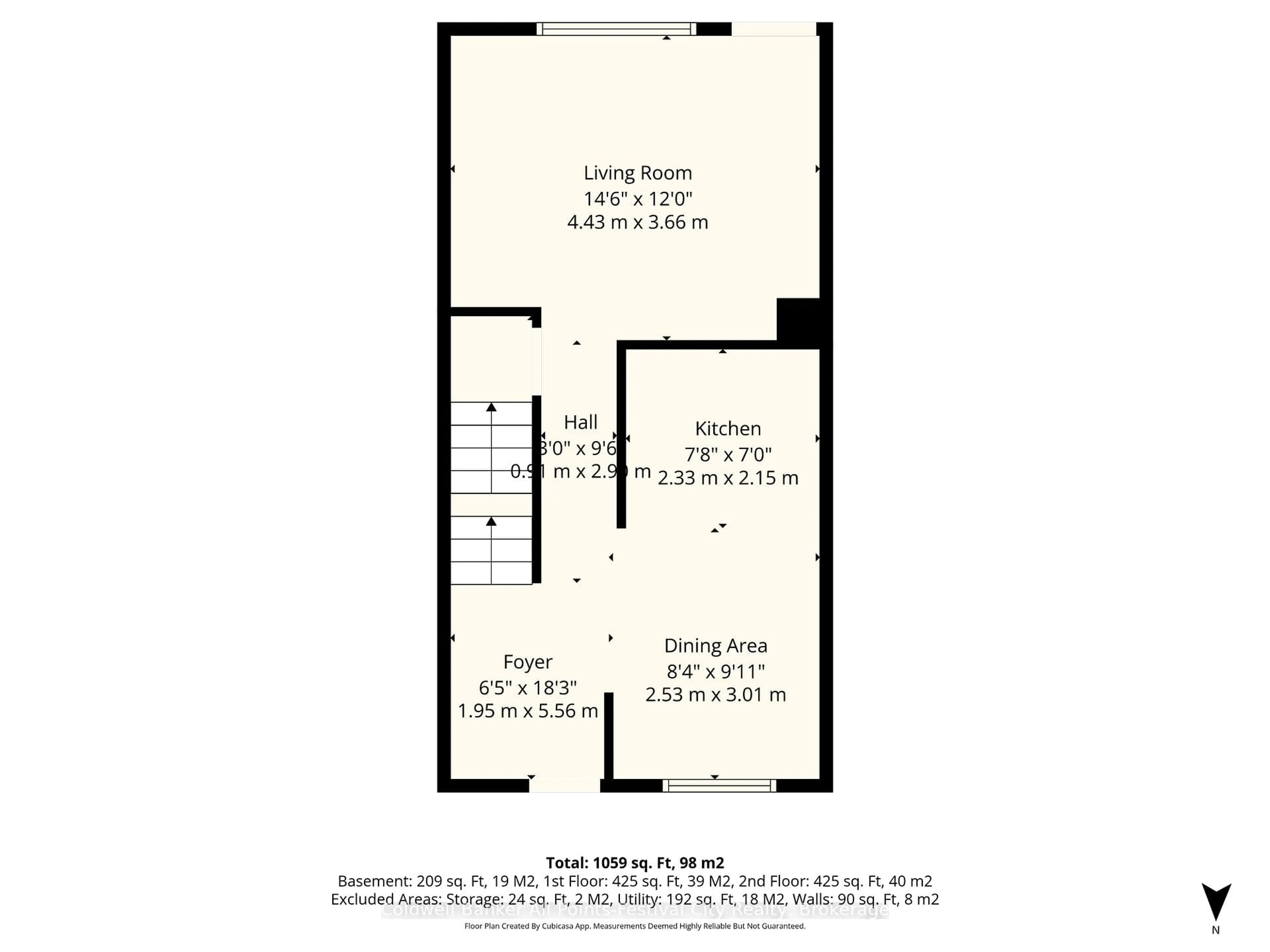 Floor plan for 146 Bennett St, Goderich Ontario N7A 4H4