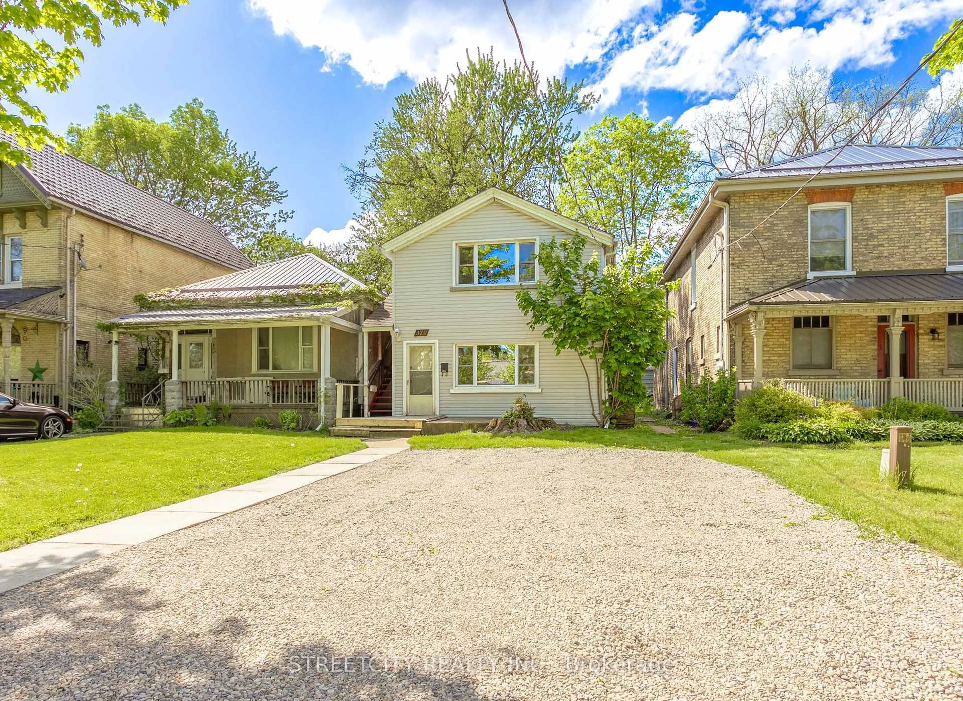 Home with brick exterior material, street for 379 Central Ave, London East Ontario N6B 2E3