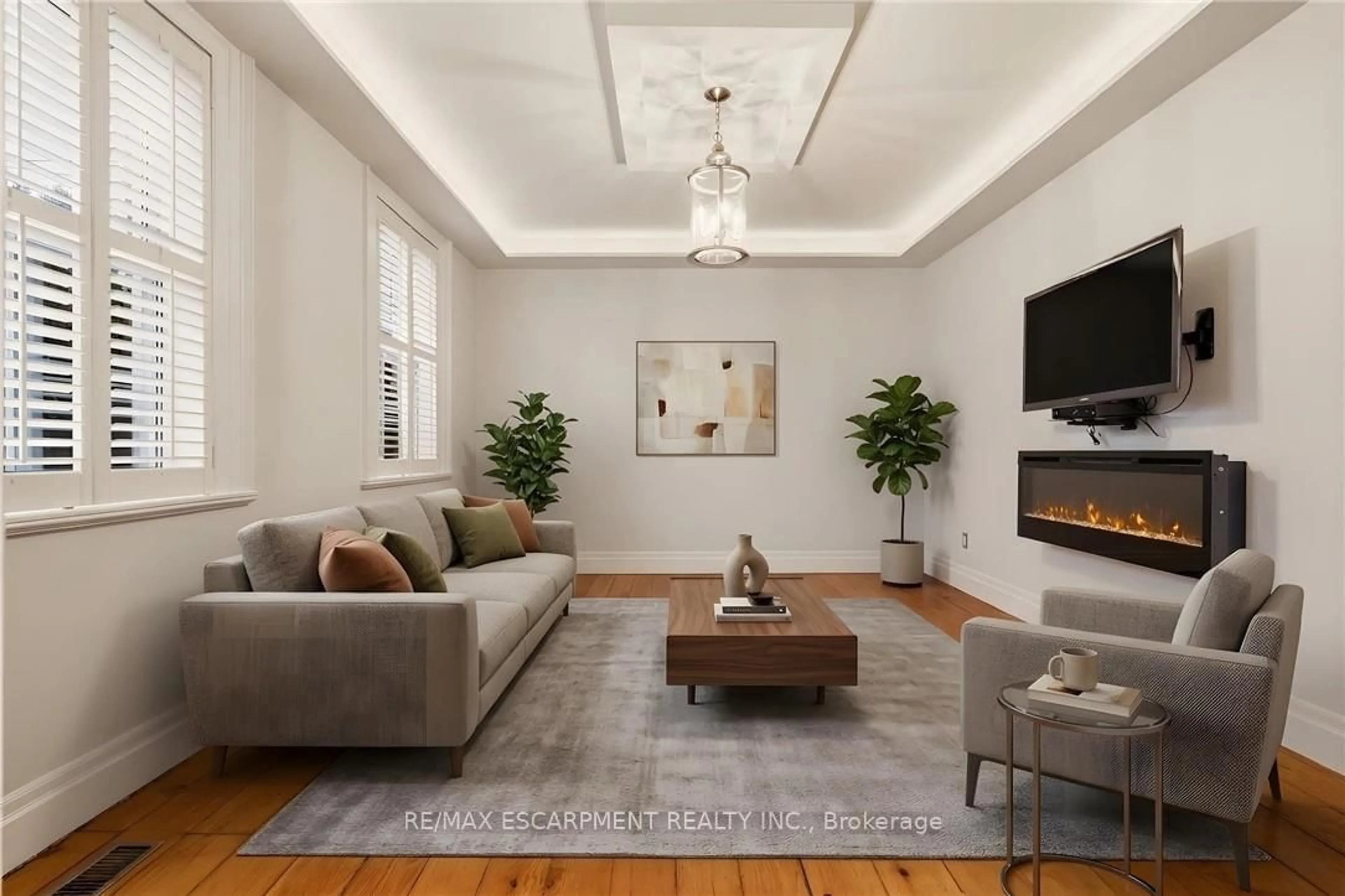 Living room with furniture, unknown for 243 HATT St, Hamilton Ontario L9H 2H1