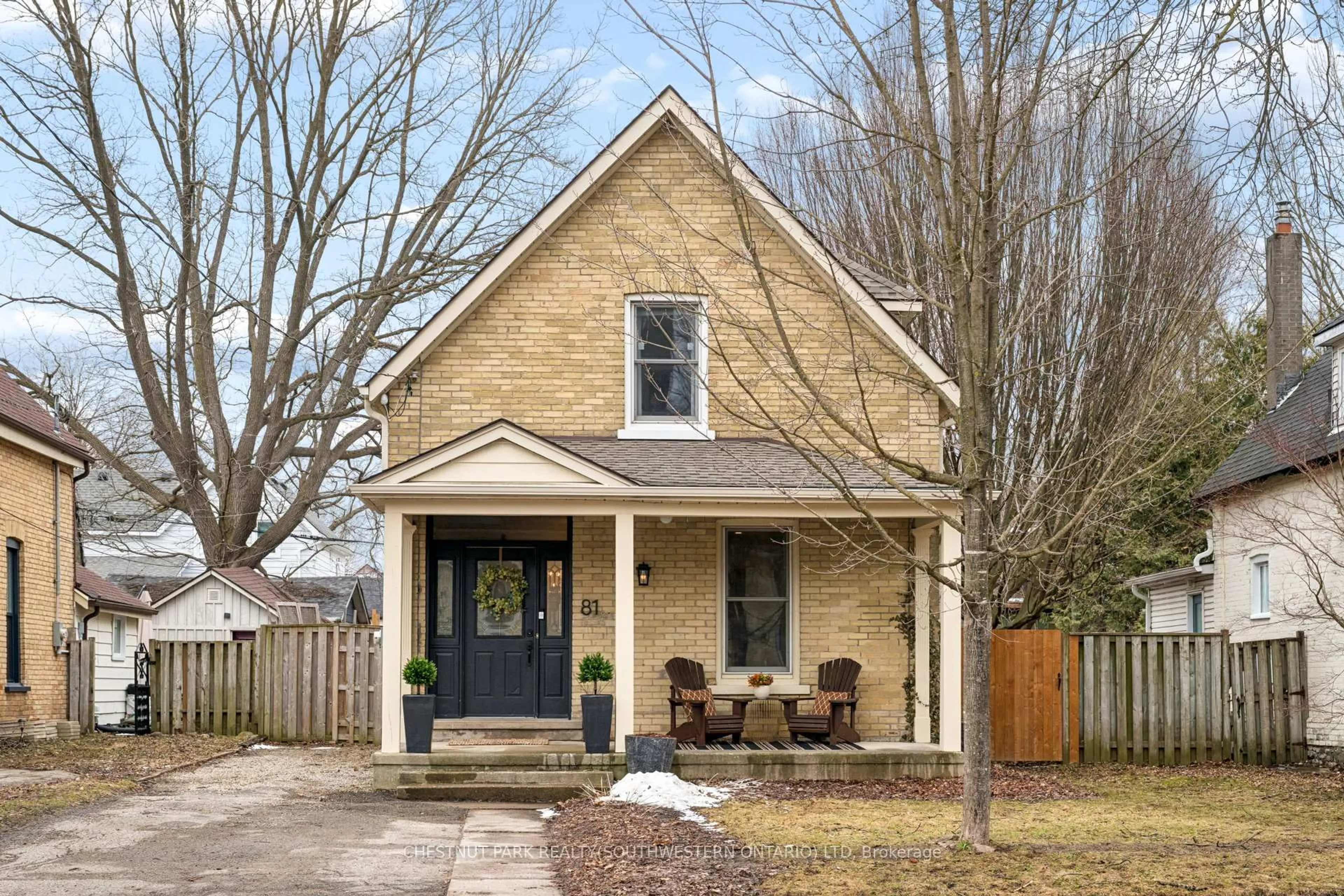 Home with brick exterior material, street for 81 Nelson St, Stratford Ontario N5A 2J6