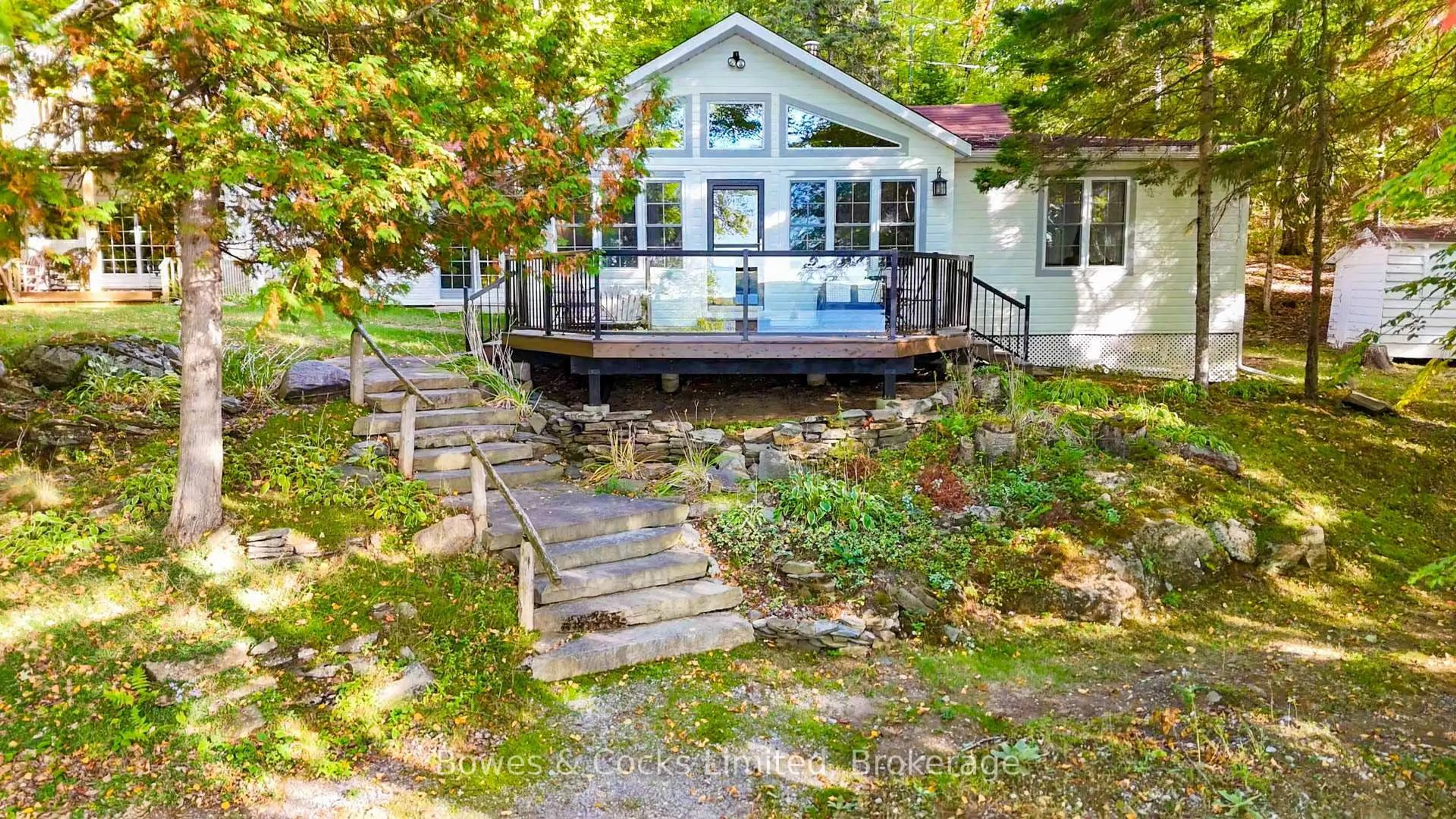 Patio, water/lake/river/ocean view for 408 Couchs Rd, North Kawartha Ontario K0L 1A0