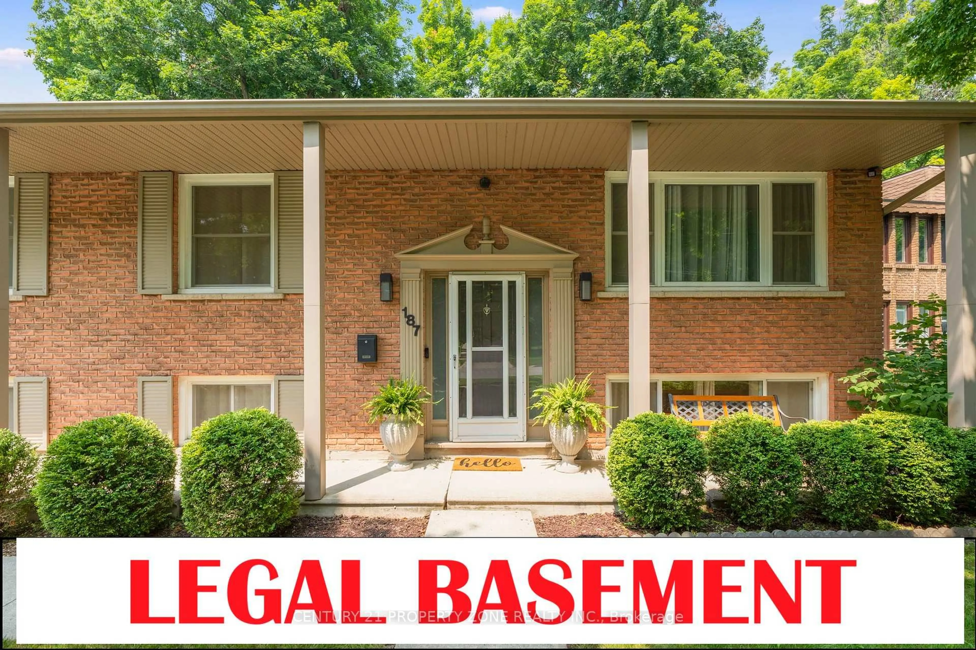 Home with brick exterior material, street for 187 Winston Blvd, Cambridge Ontario N3C 1M1