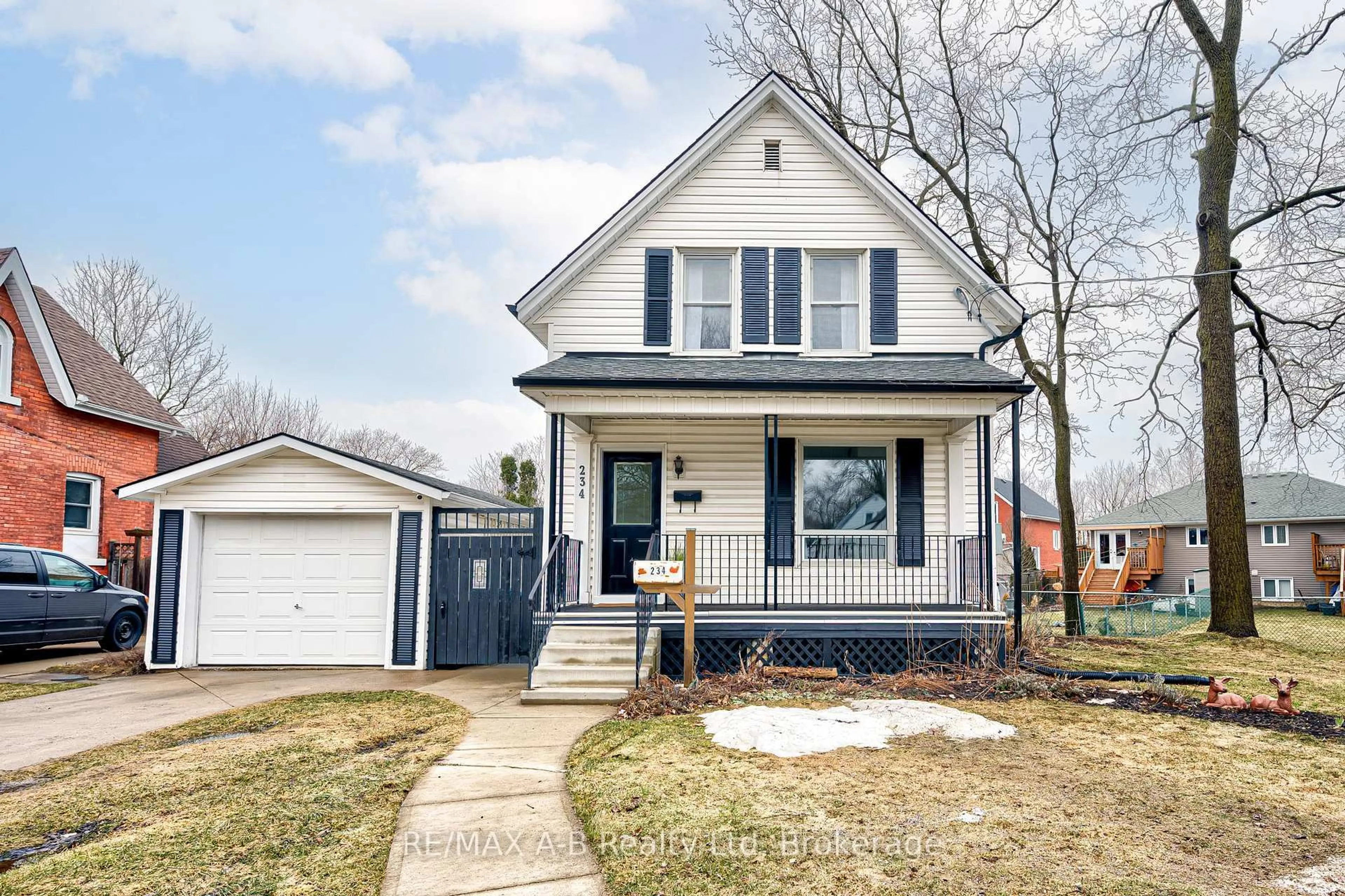 Home with brick exterior material, street for 234 Nelson St, Stratford Ontario N5A 2K3