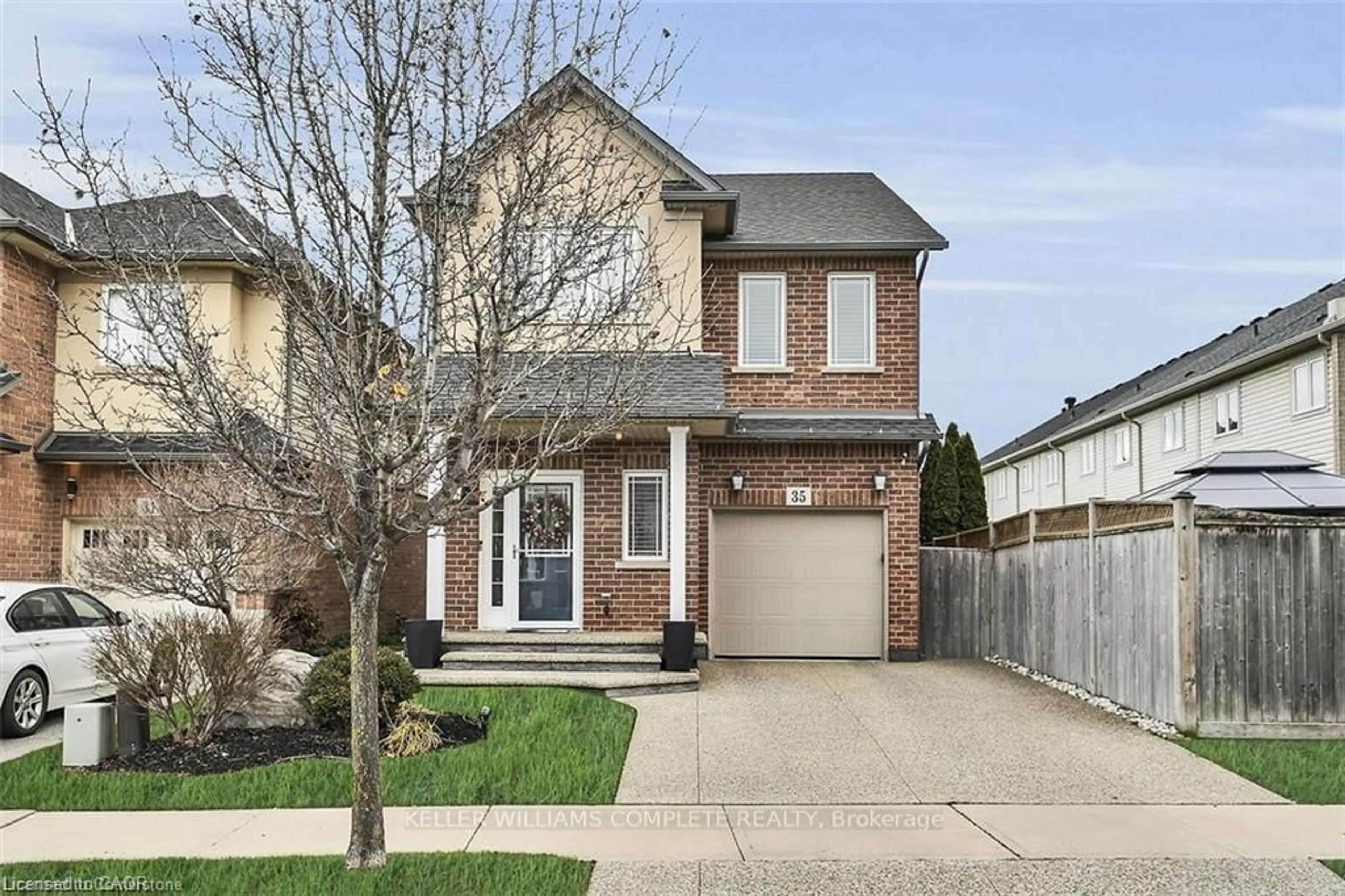 Home with brick exterior material, street for 35 Willowbanks Terr, Hamilton Ontario L8E 0C3
