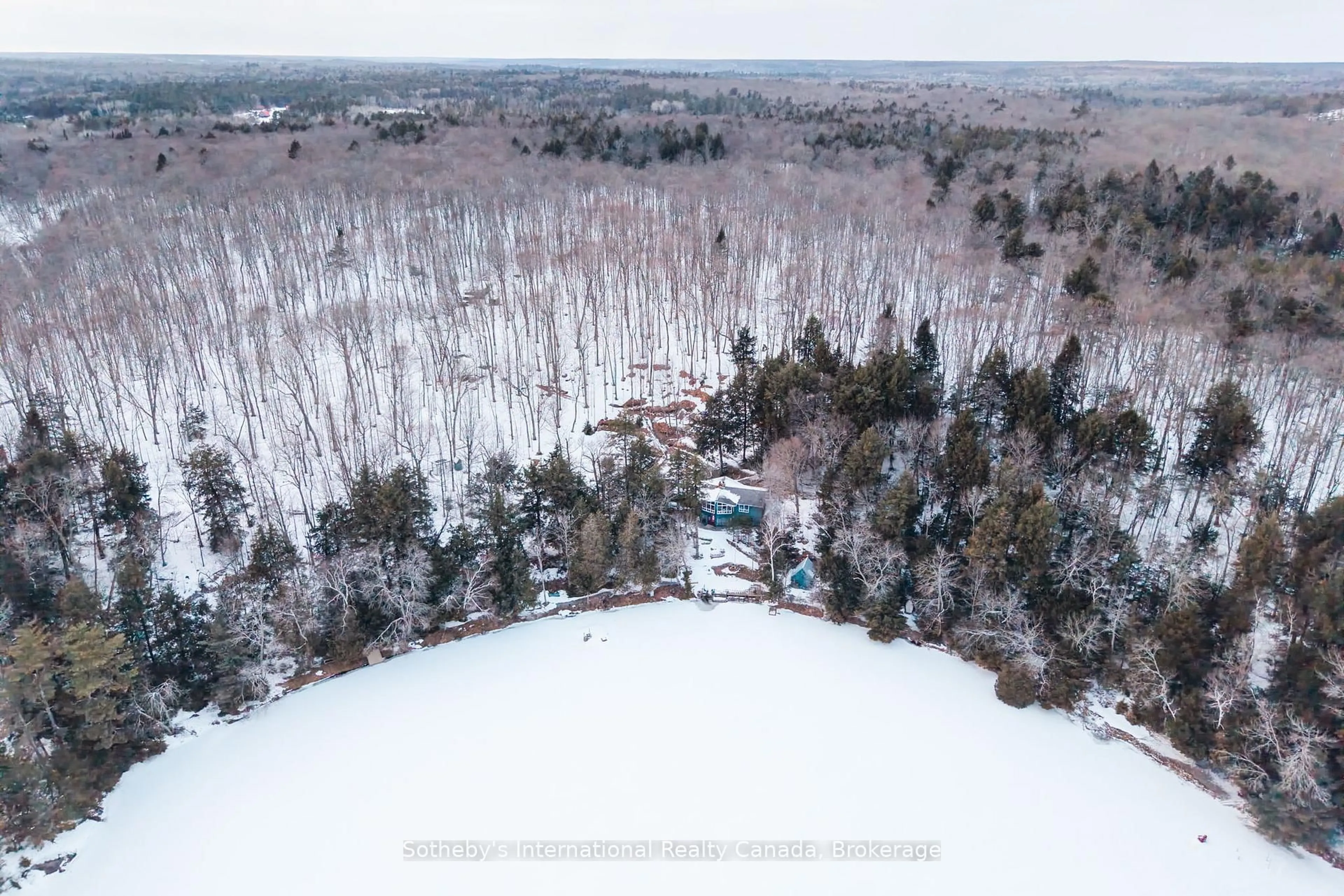A pic from outside/outdoor area/front of a property/back of a property/a pic from drone, unknown for 87B McCans Rd, Seguin Ontario P0C 1J0