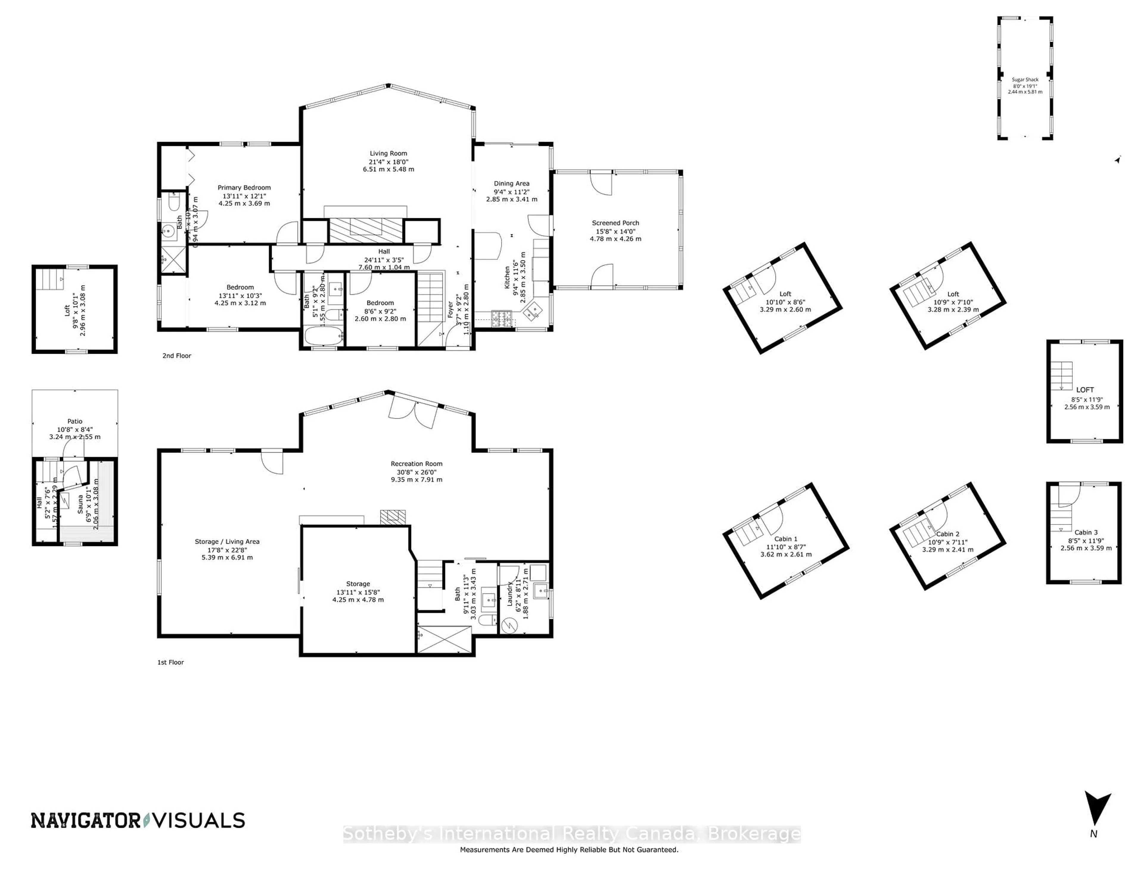 Floor plan for 87B McCans Rd, Seguin Ontario P0C 1J0