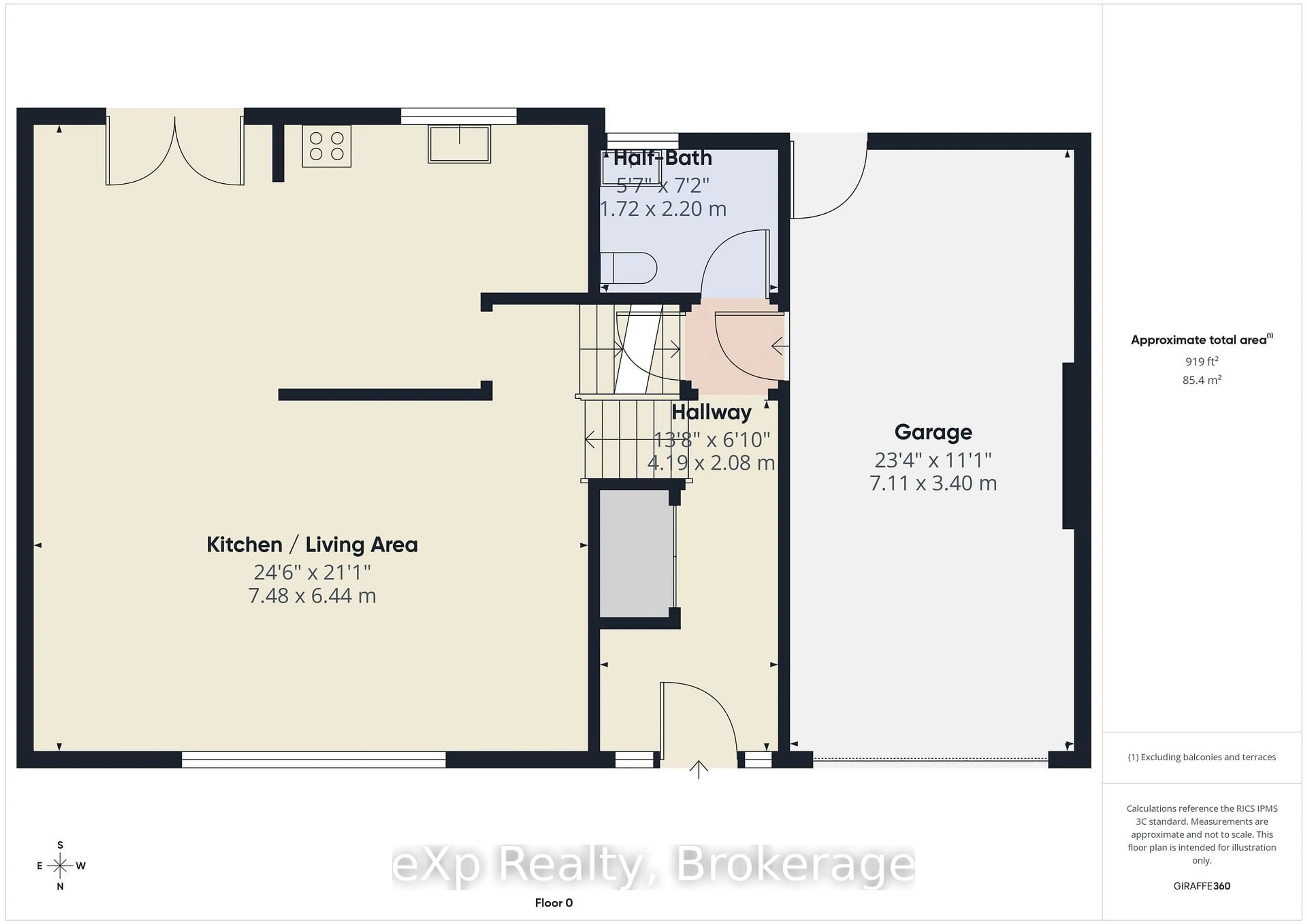 Floor plan for 1 Centennial Dr, Brockton Ontario N0G 2V0