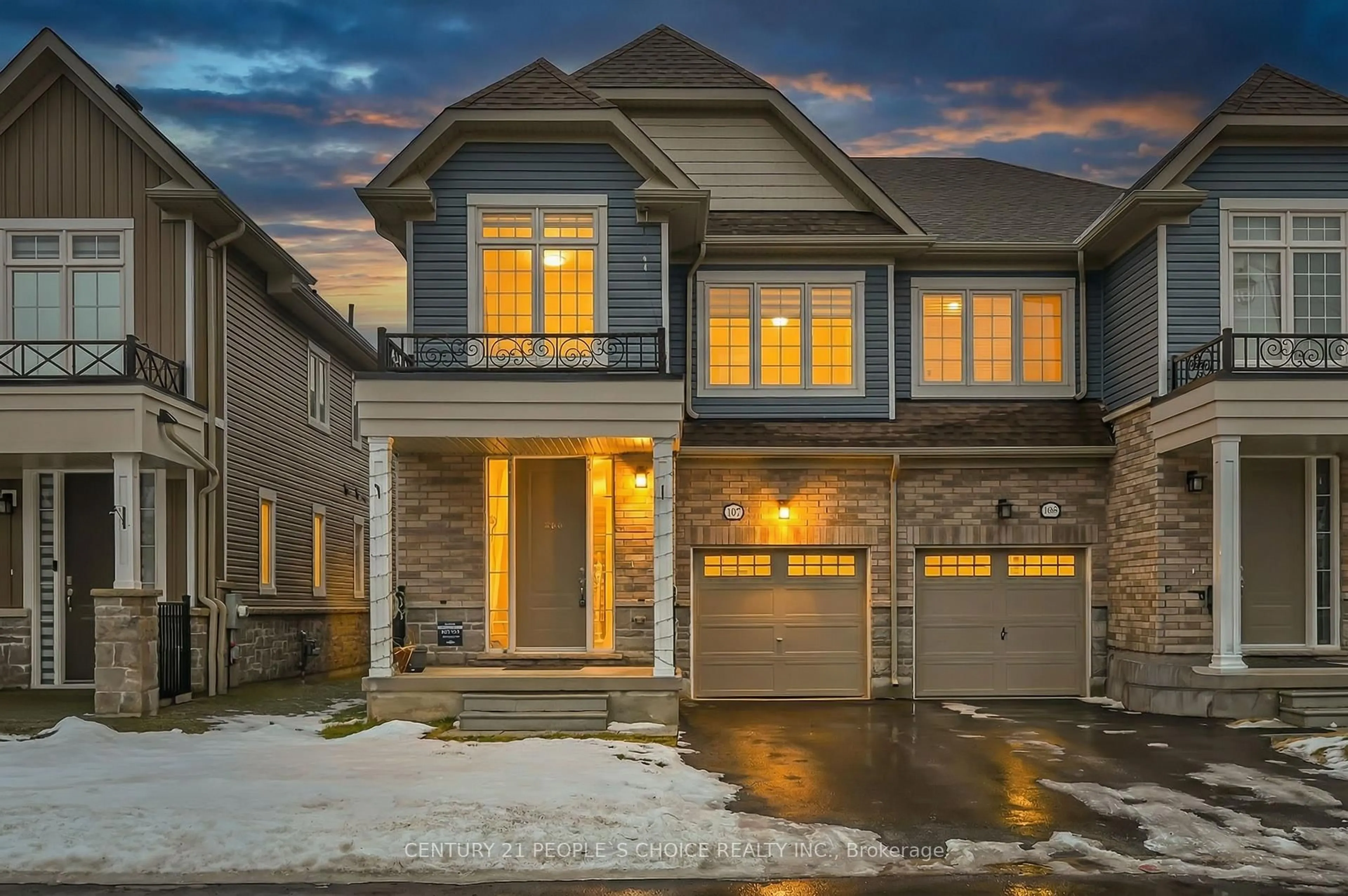 Home with brick exterior material, street for 107 Molozzi St, Erin Ontario N0B 1T0