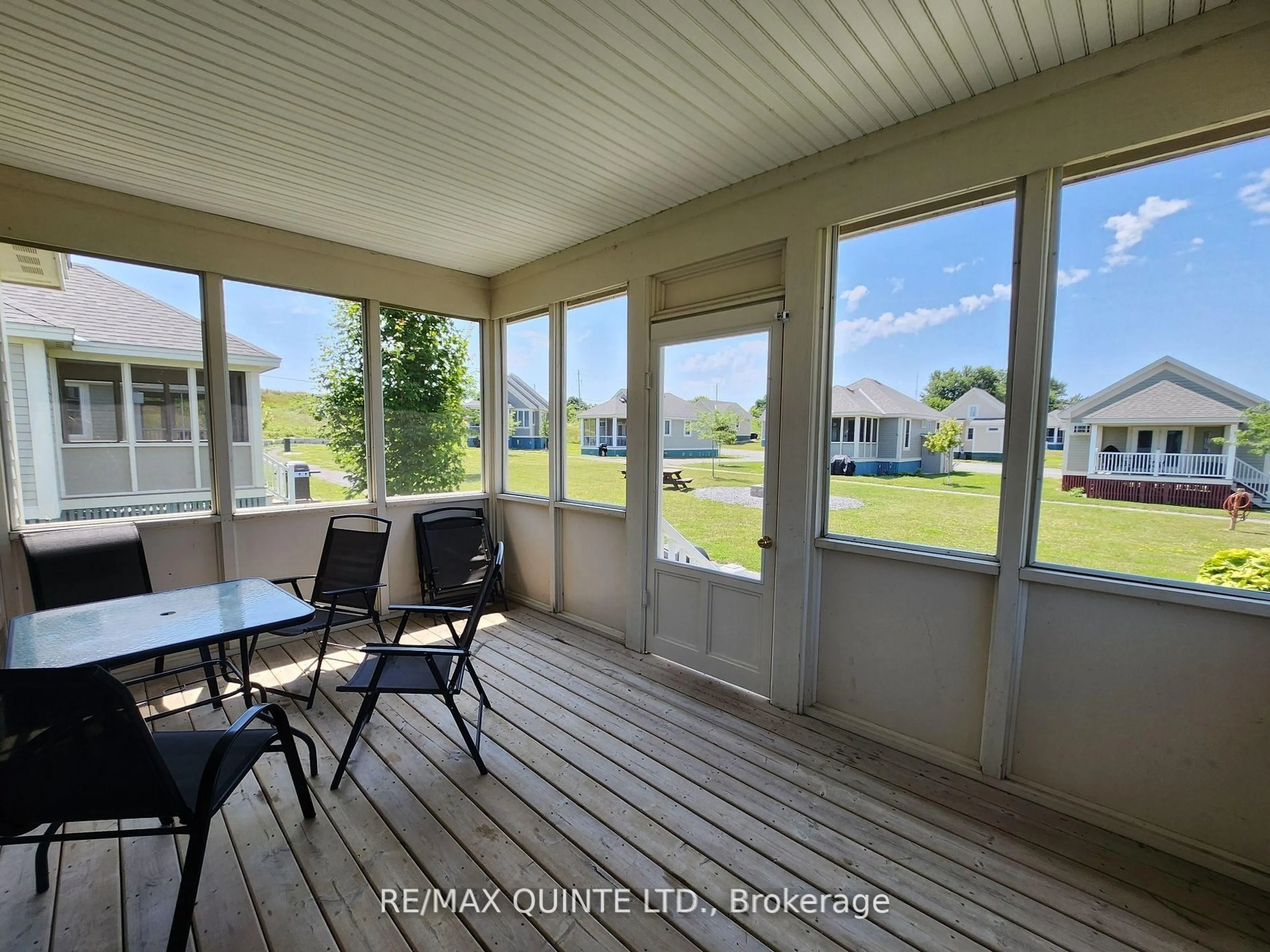 Patio, water/lake/river/ocean view for 27 Butternut Lane #34, Prince Edward County Ontario K0K 1P0