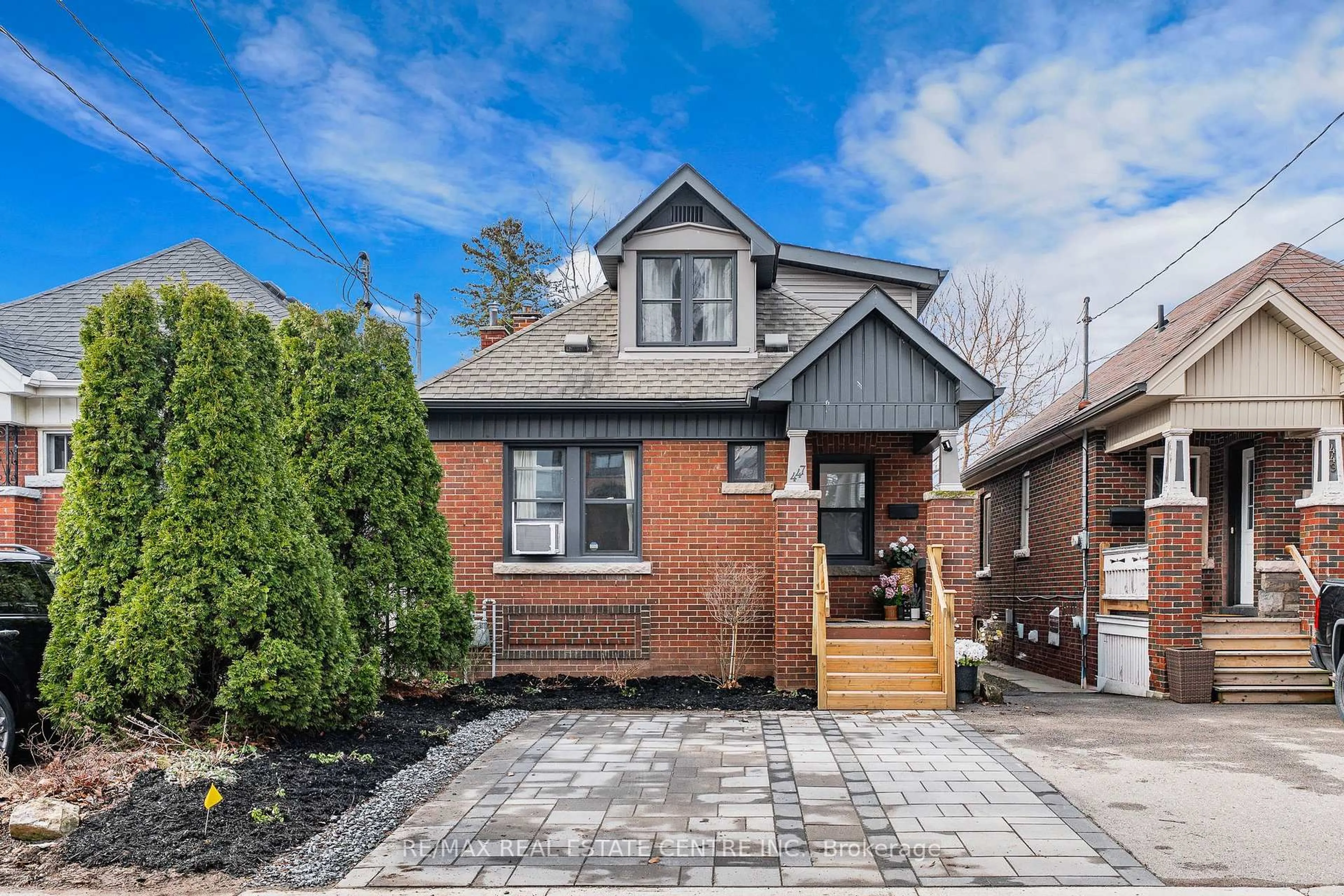 Home with brick exterior material, street for 447 Herkimer St, Hamilton Ontario L8P 2J4