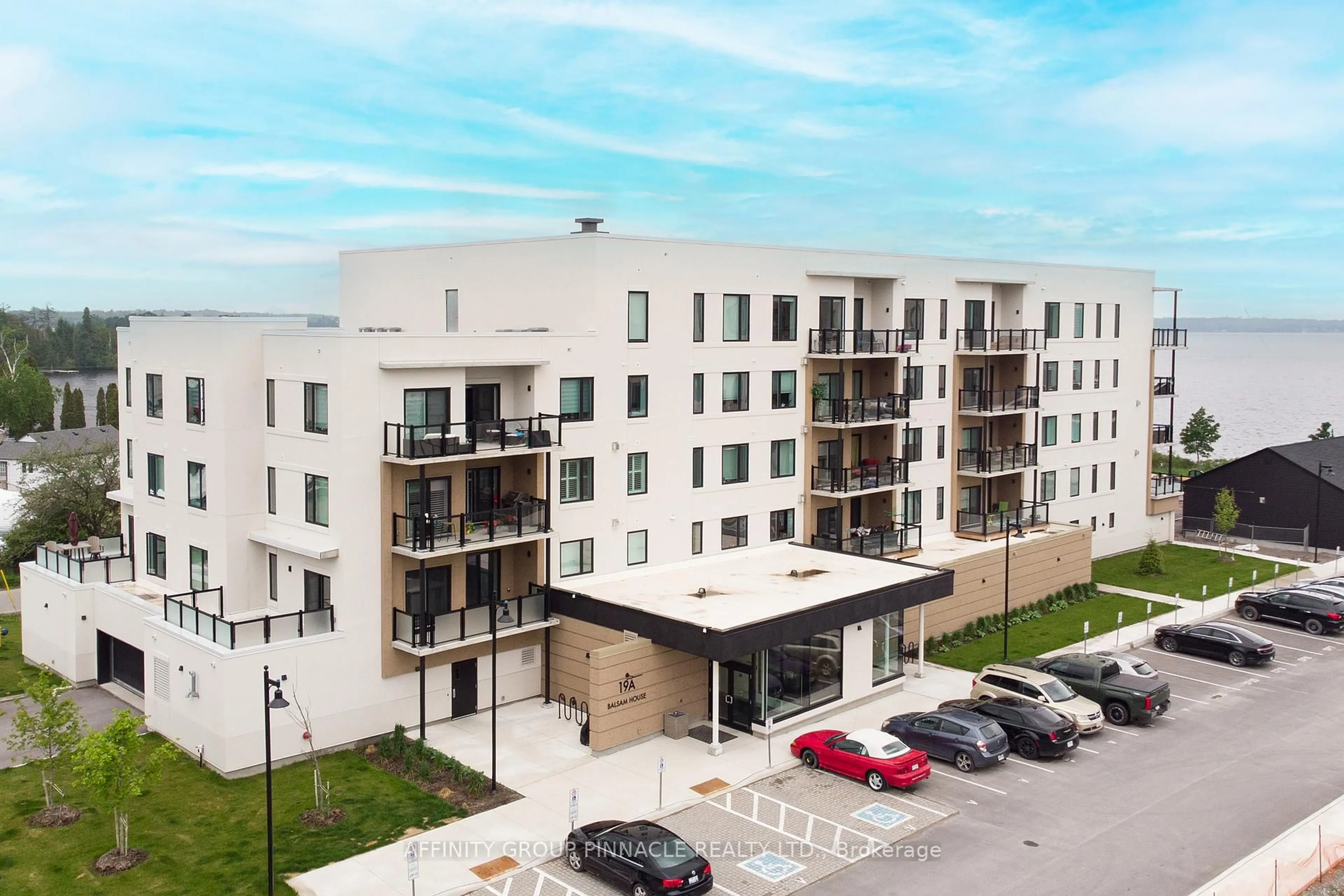 A pic from outside/outdoor area/front of a property/back of a property/a pic from drone, unknown for 19 A West St #302, Kawartha Lakes Ontario K0M 1N0