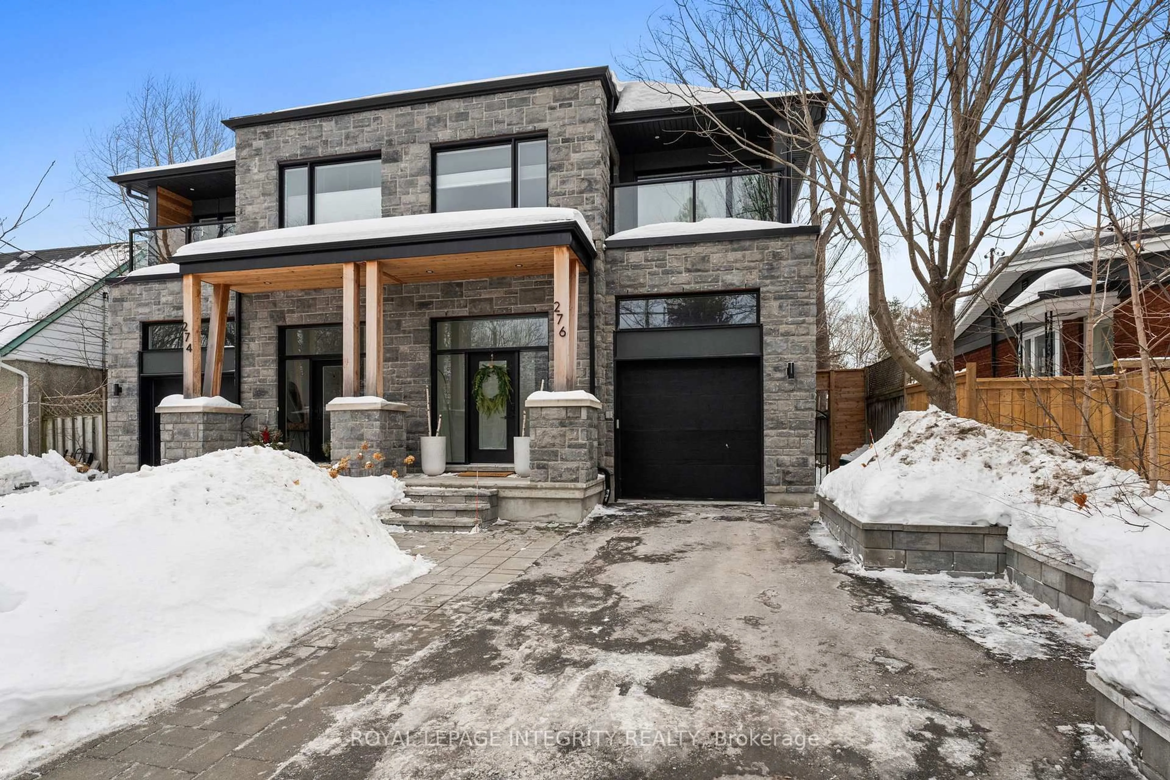 Home with brick exterior material, street for 276 Clare St, Ottawa Ontario K1Z 7E3