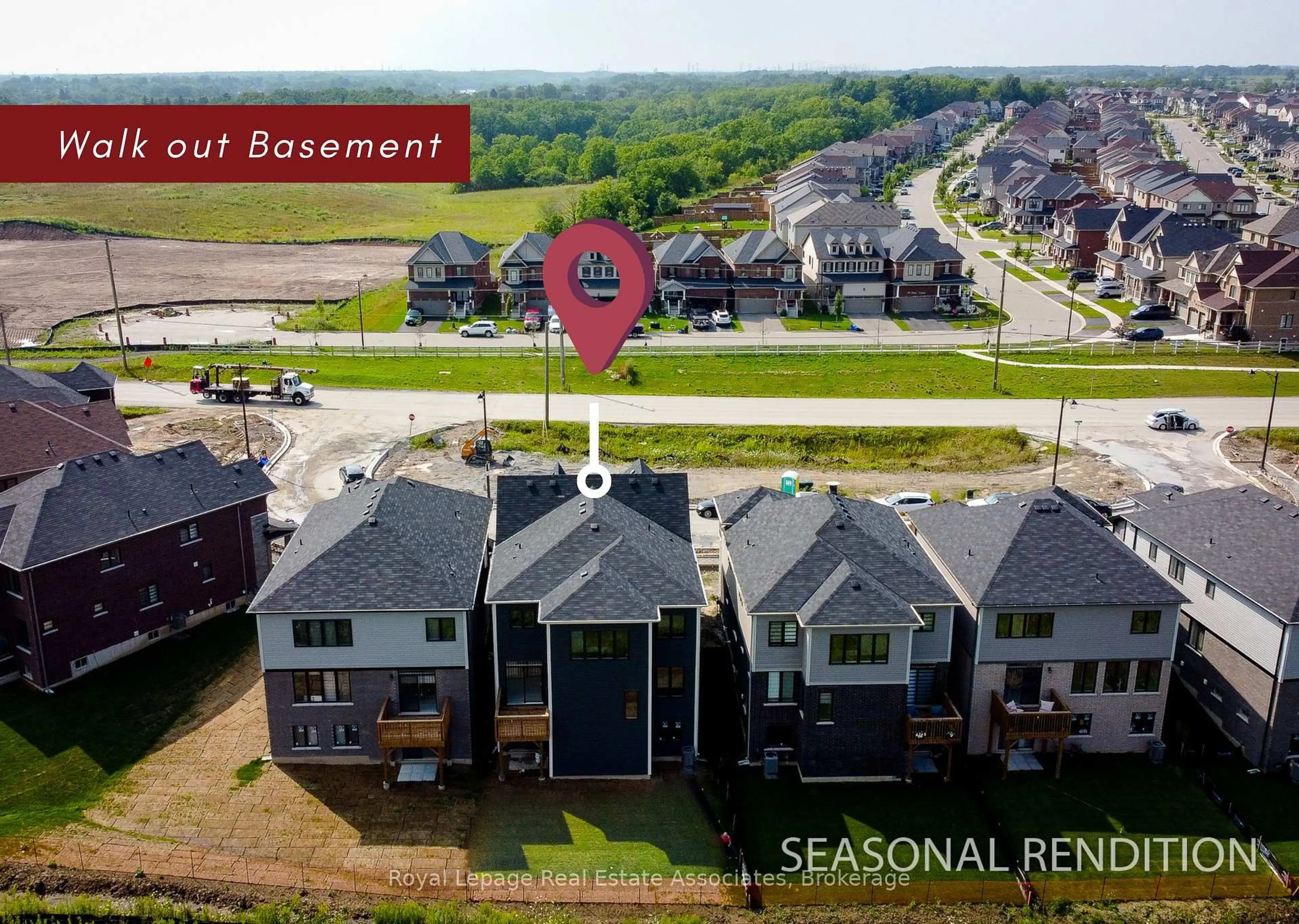 A pic from outside/outdoor area/front of a property/back of a property/a pic from drone, street for 10 Castro Lane, Haldimand Ontario N3W 0G9