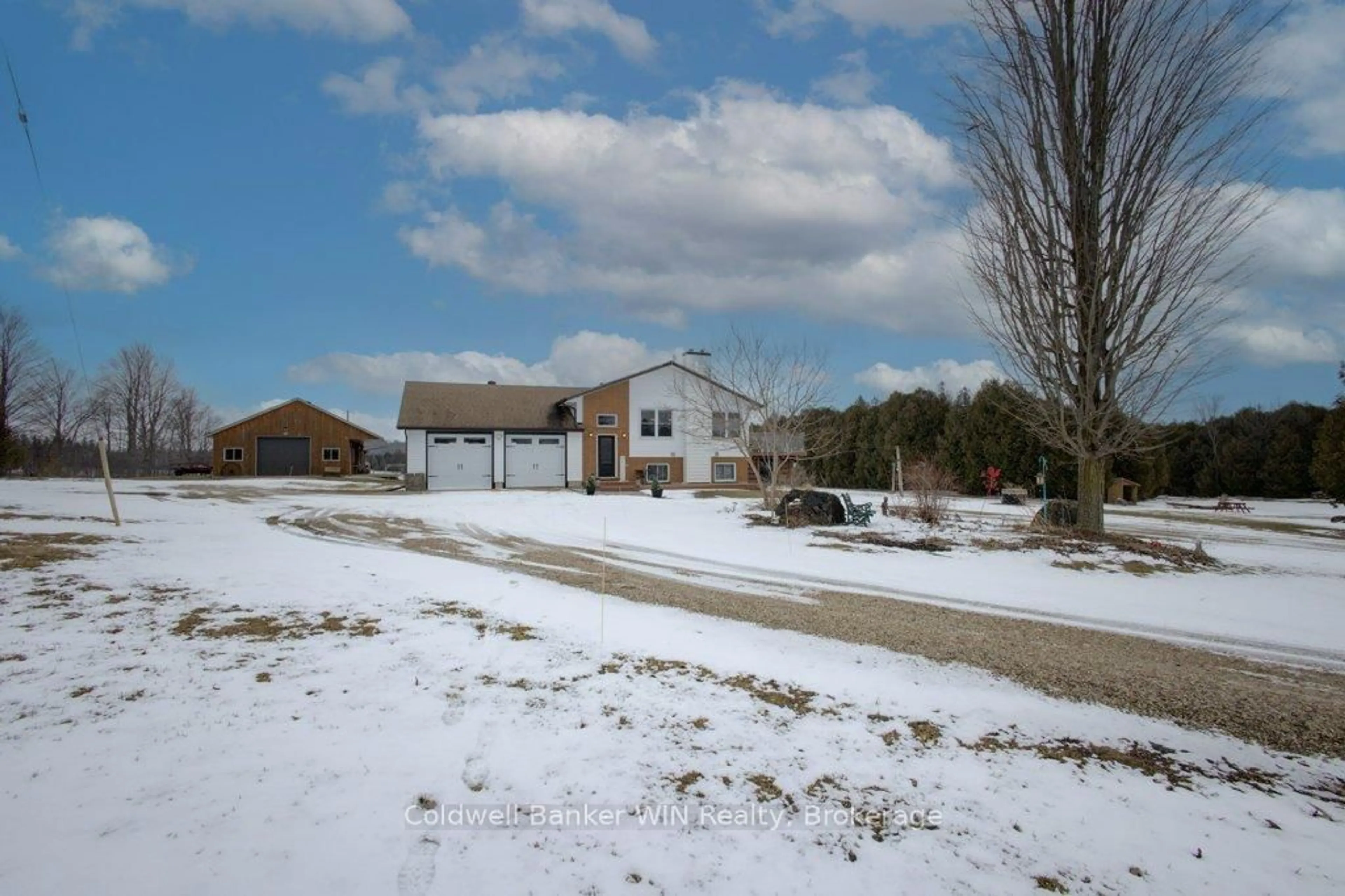 A pic from outside/outdoor area/front of a property/back of a property/a pic from drone, unknown for 314539 6 Highway, West Grey Ontario N0G 1R0