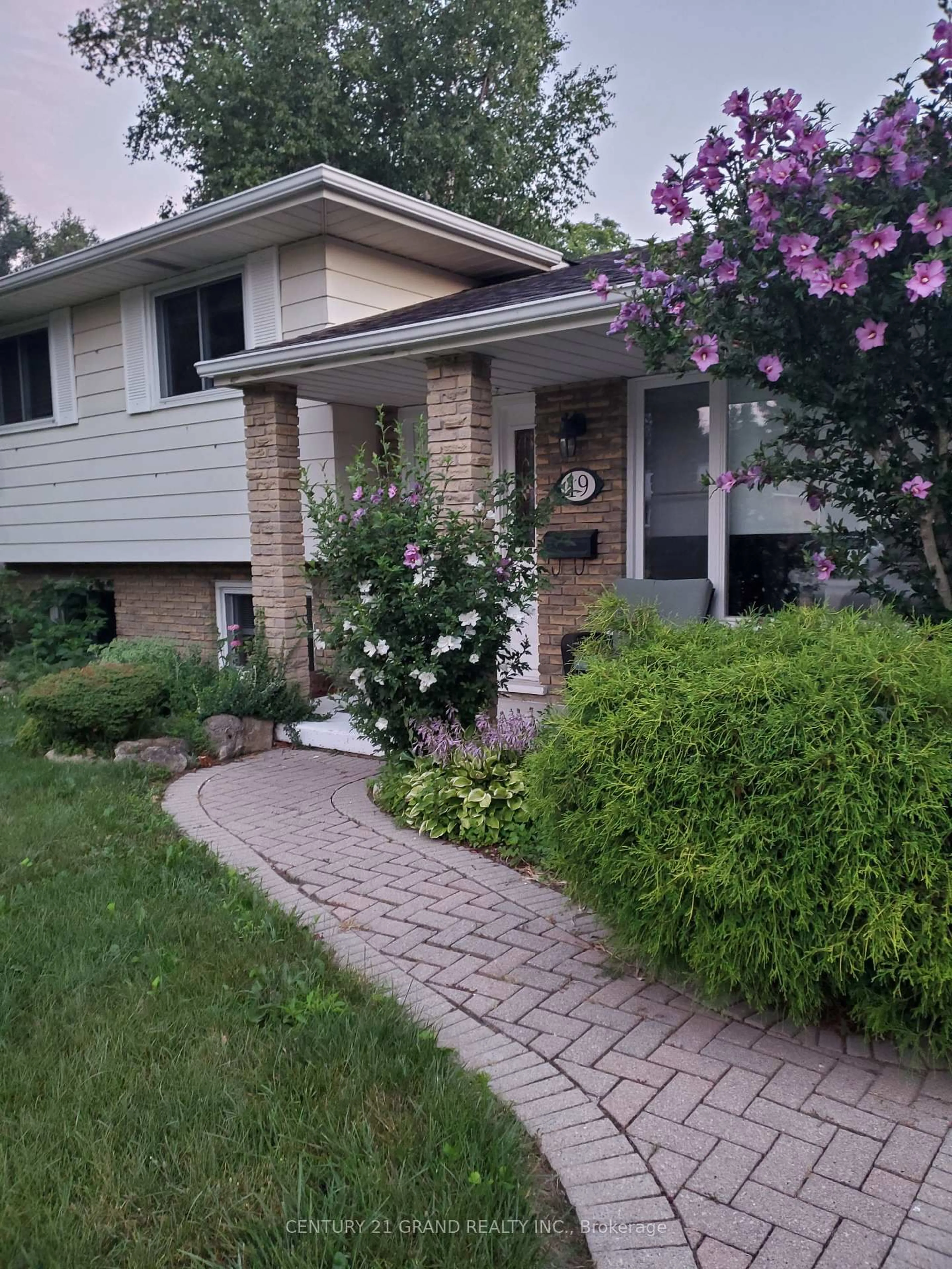 Home with brick exterior material, street for 19 Adams Lane, Norfolk Ontario N3Y 4P4