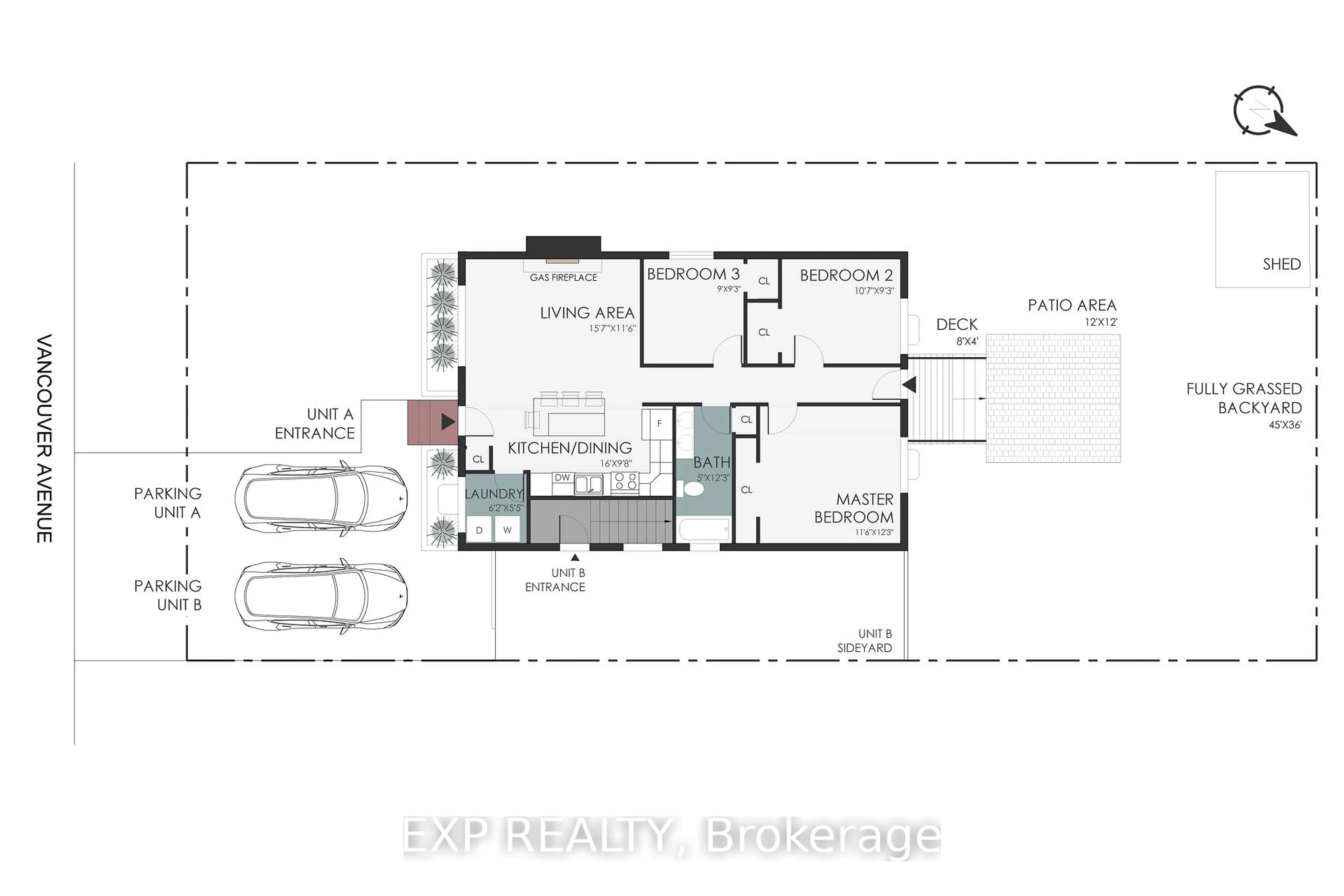 Floor plan for 1237 Vancouver Ave, Ottawa Ontario K1V 6V2