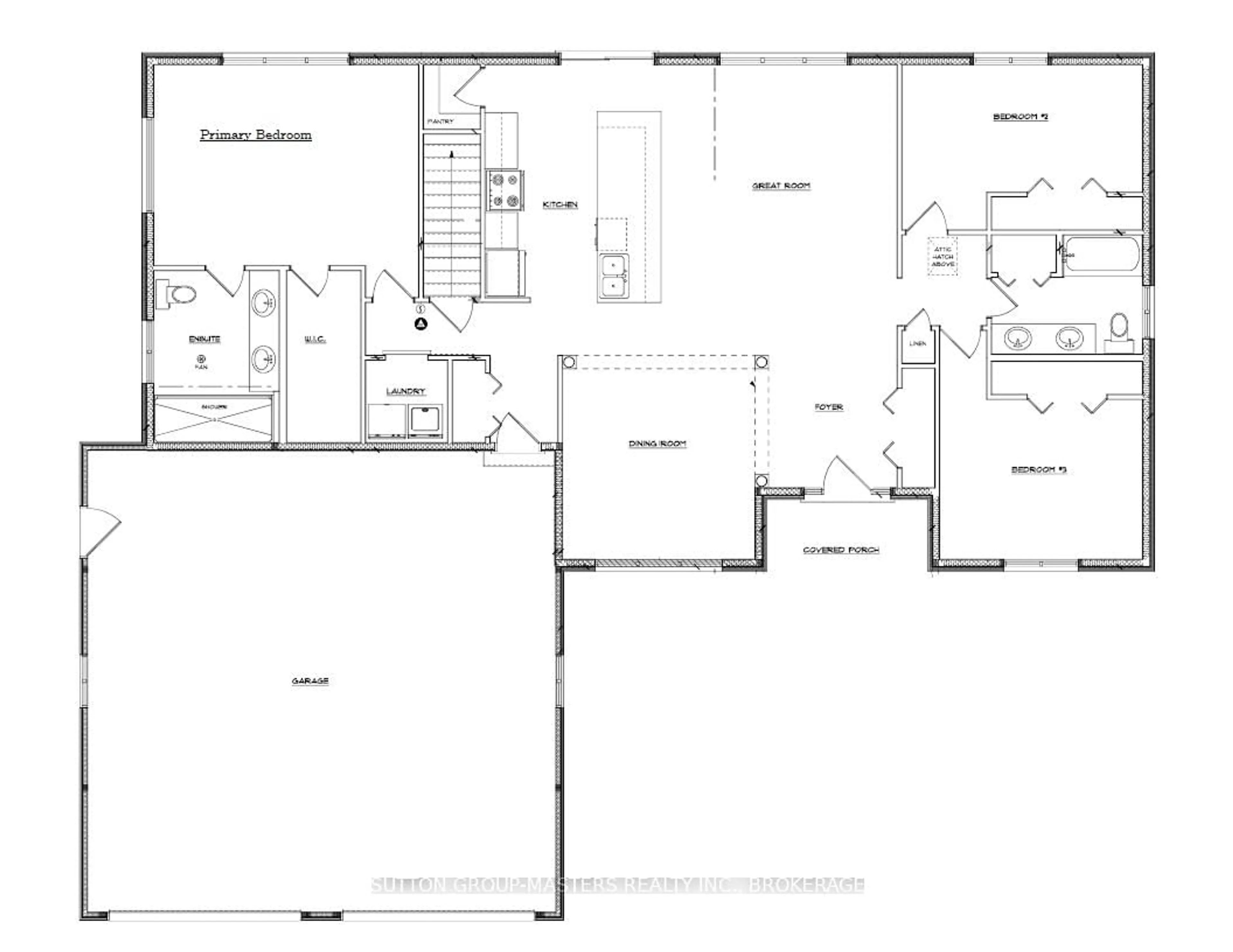Floor plan for 0-A Galbraith Grove Rd, Yarker Ontario K0K 3N0