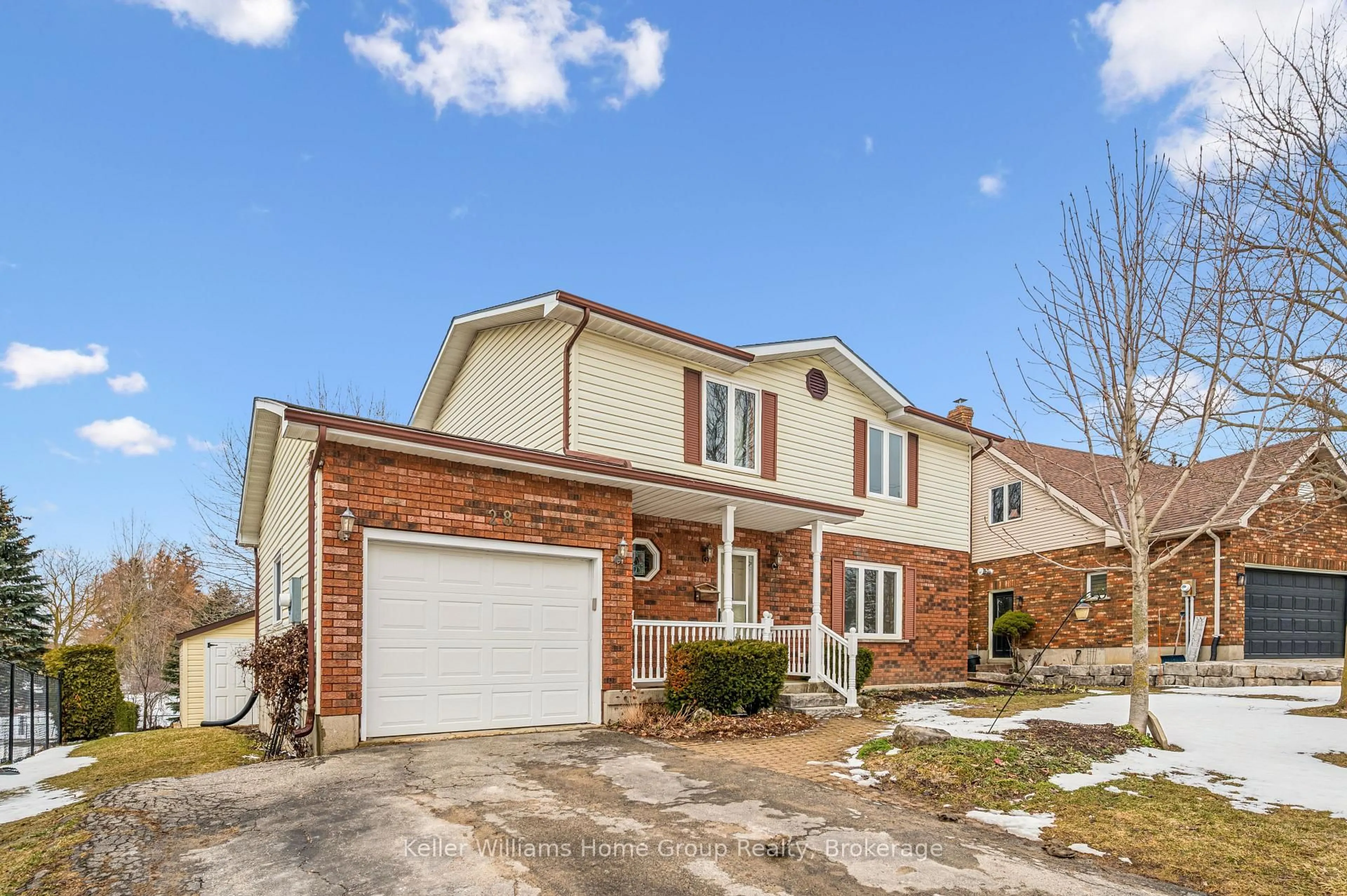 Home with brick exterior material, street for 28 Edward St, Mapleton Ontario N0G 1P0