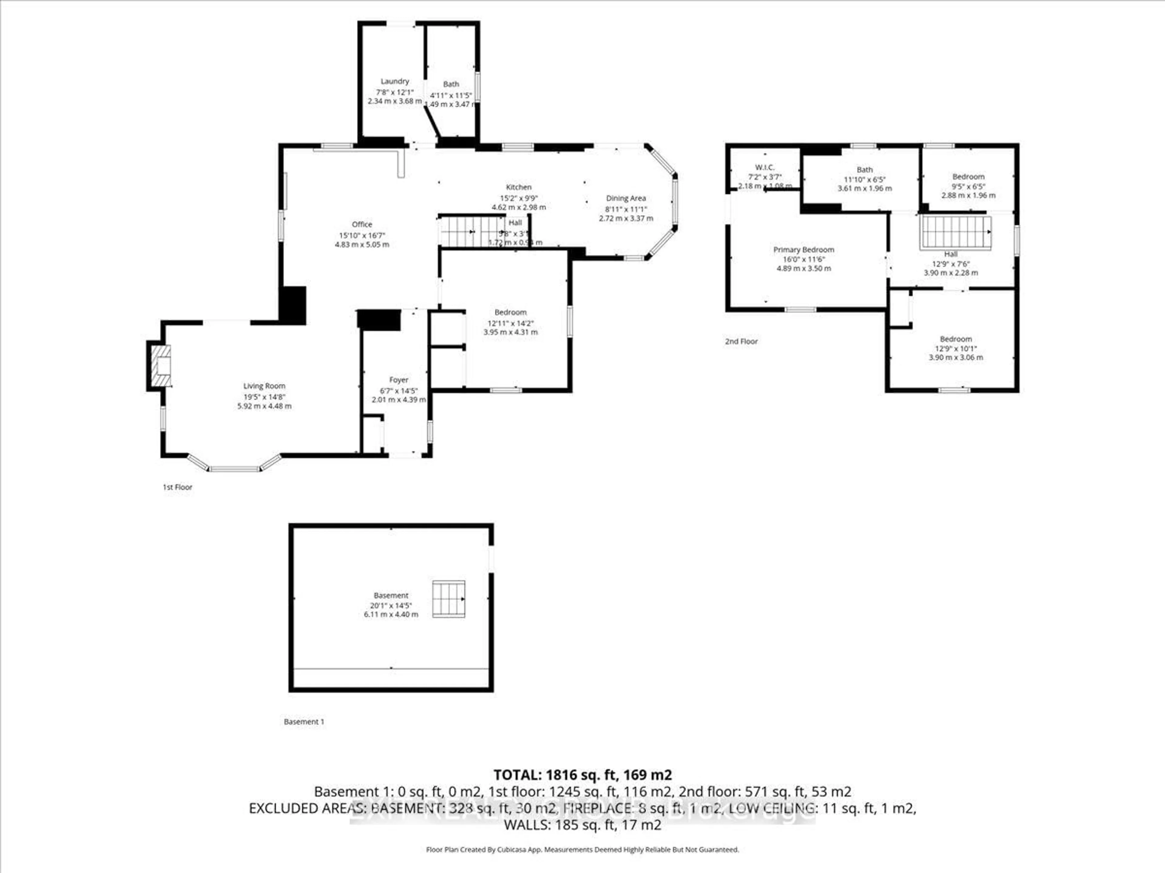 Floor plan for 1573 County Road 5, Hastings Ontario K0K 2C0