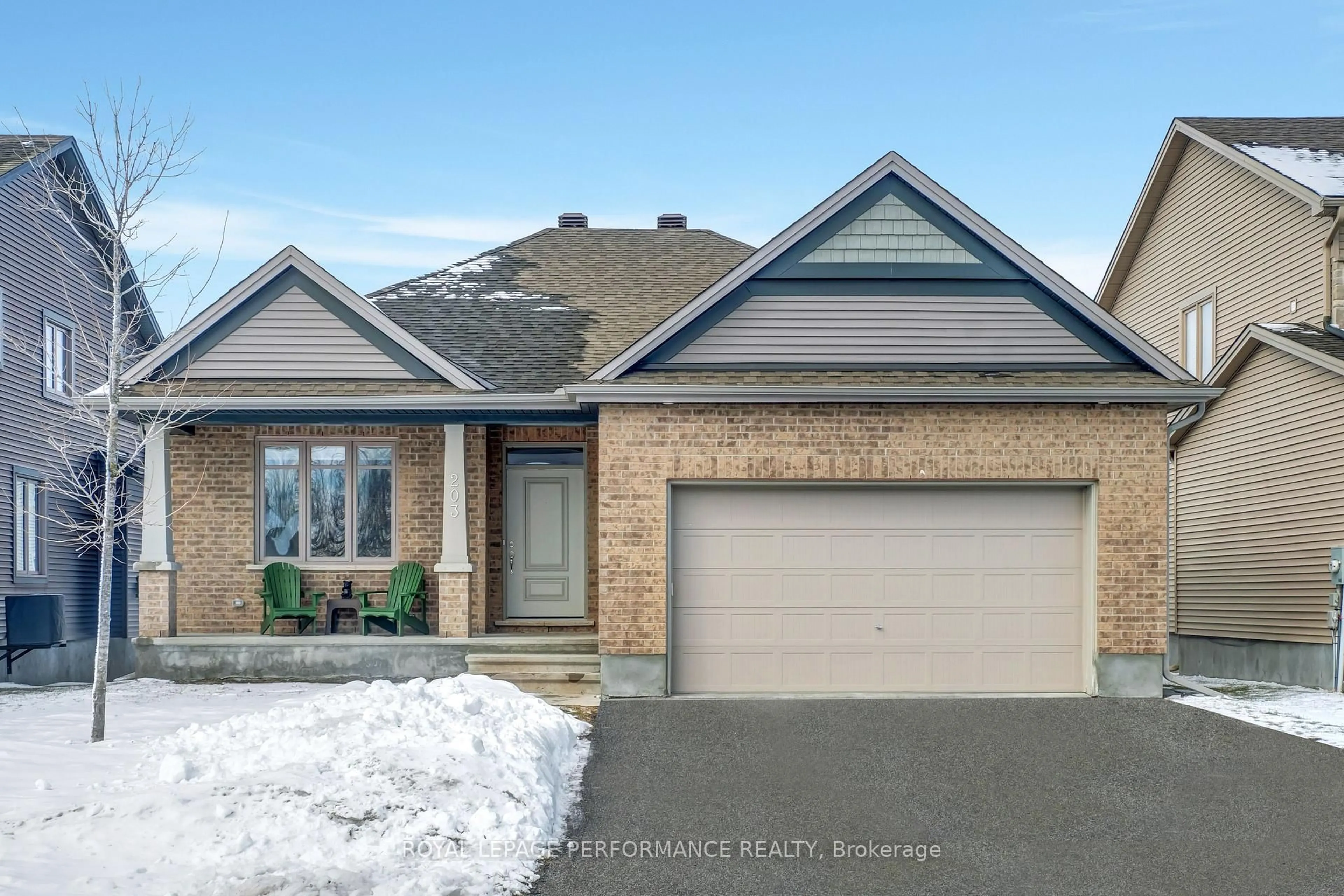 Home with brick exterior material, street for 203 Station Tr, Russell Ontario K4R 0C9