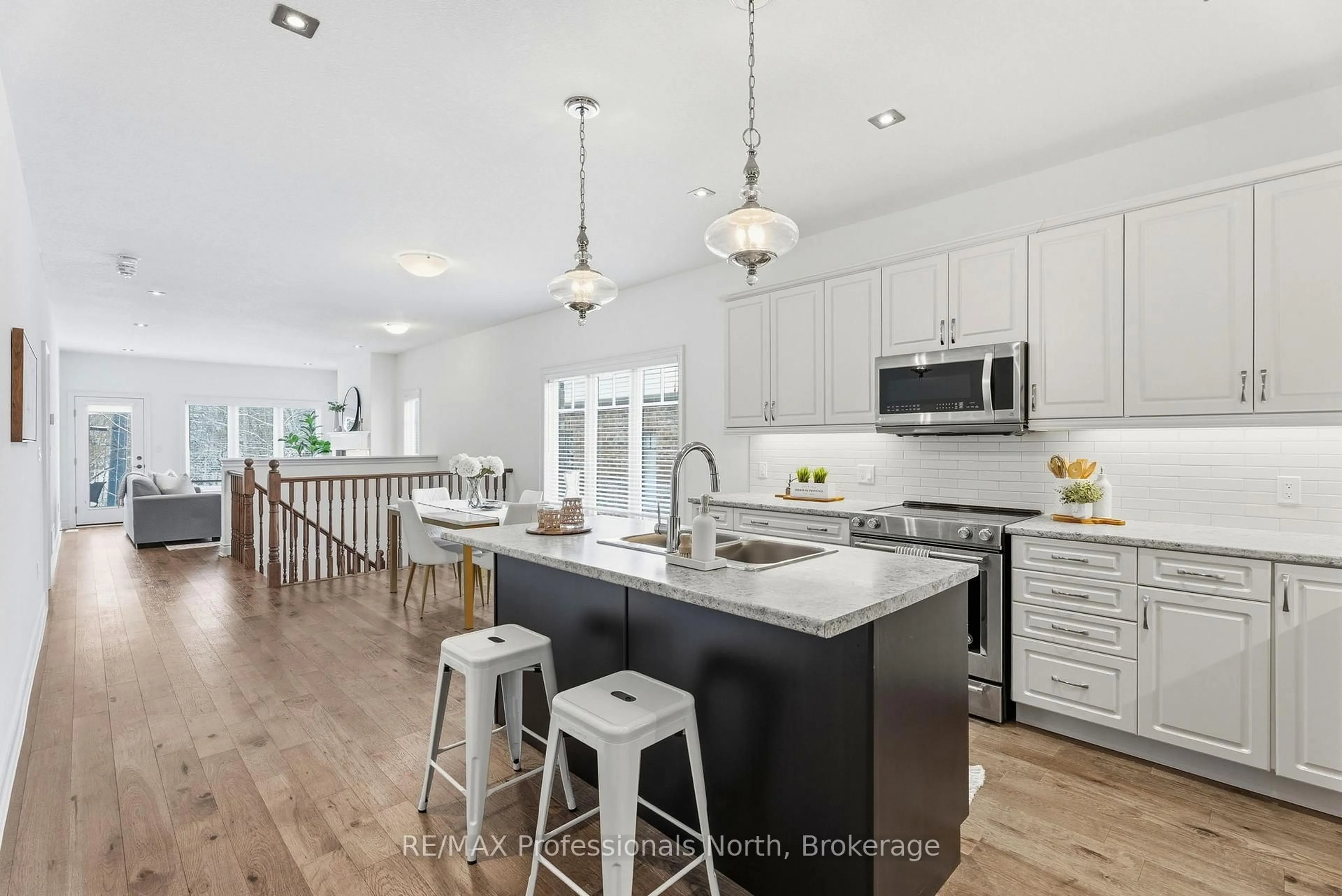 Open concept kitchen, unknown for 30 Serenity Pl, Huntsville Ontario P1H 0C4