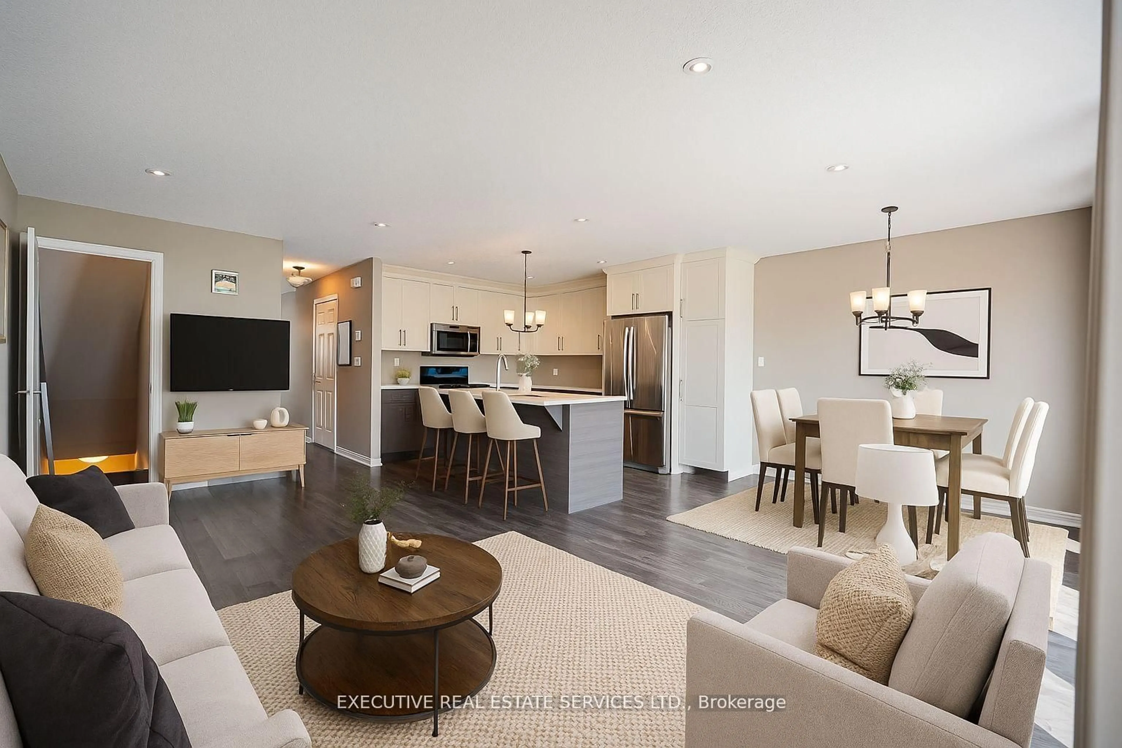 Open concept kitchen, unknown for 153 Fairfield Dr, Stratford Ontario N5A 6S2