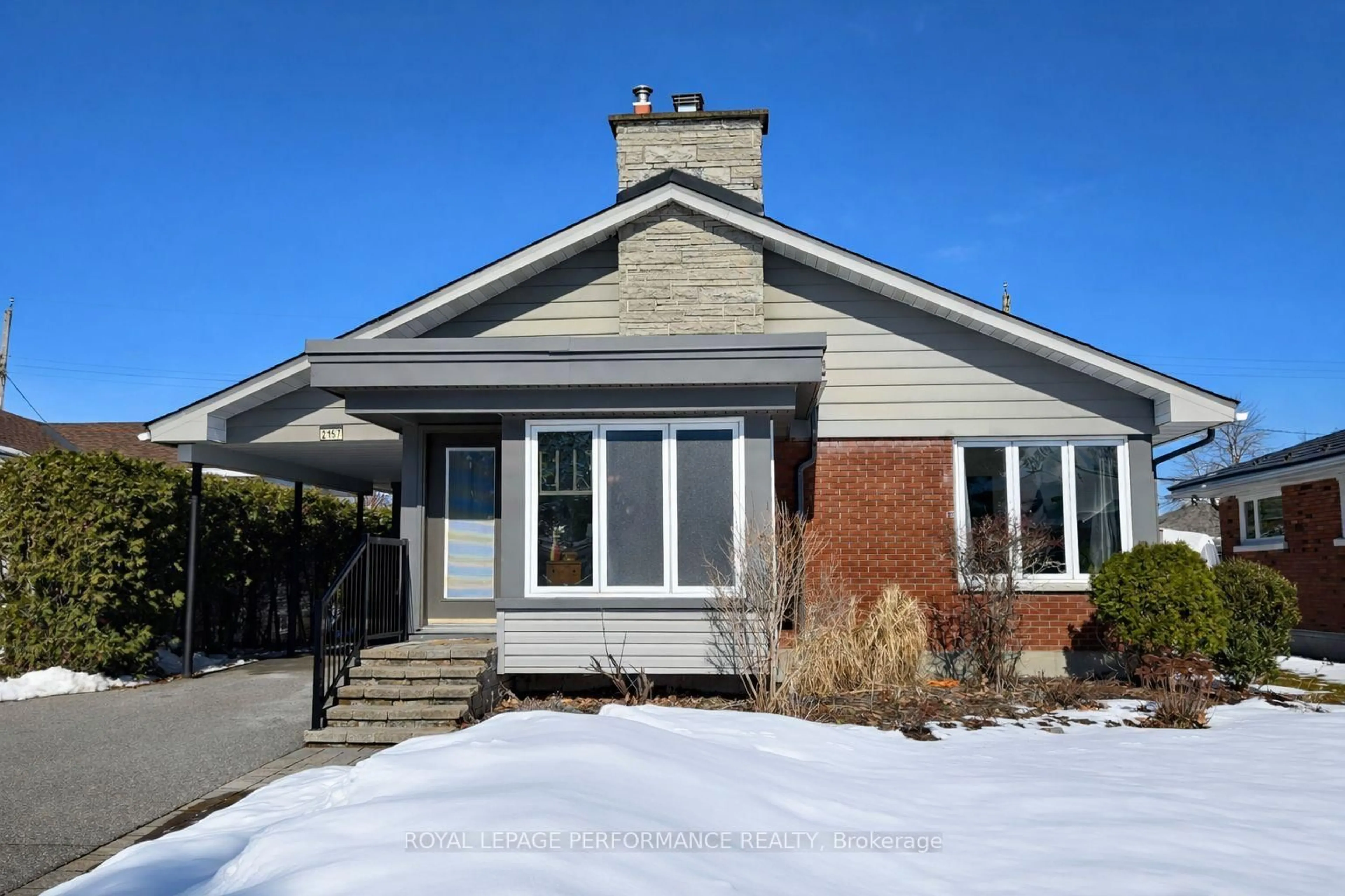 Home with brick exterior material, street for 2157 Rushton Rd, Ottawa Ontario K2A 1N6