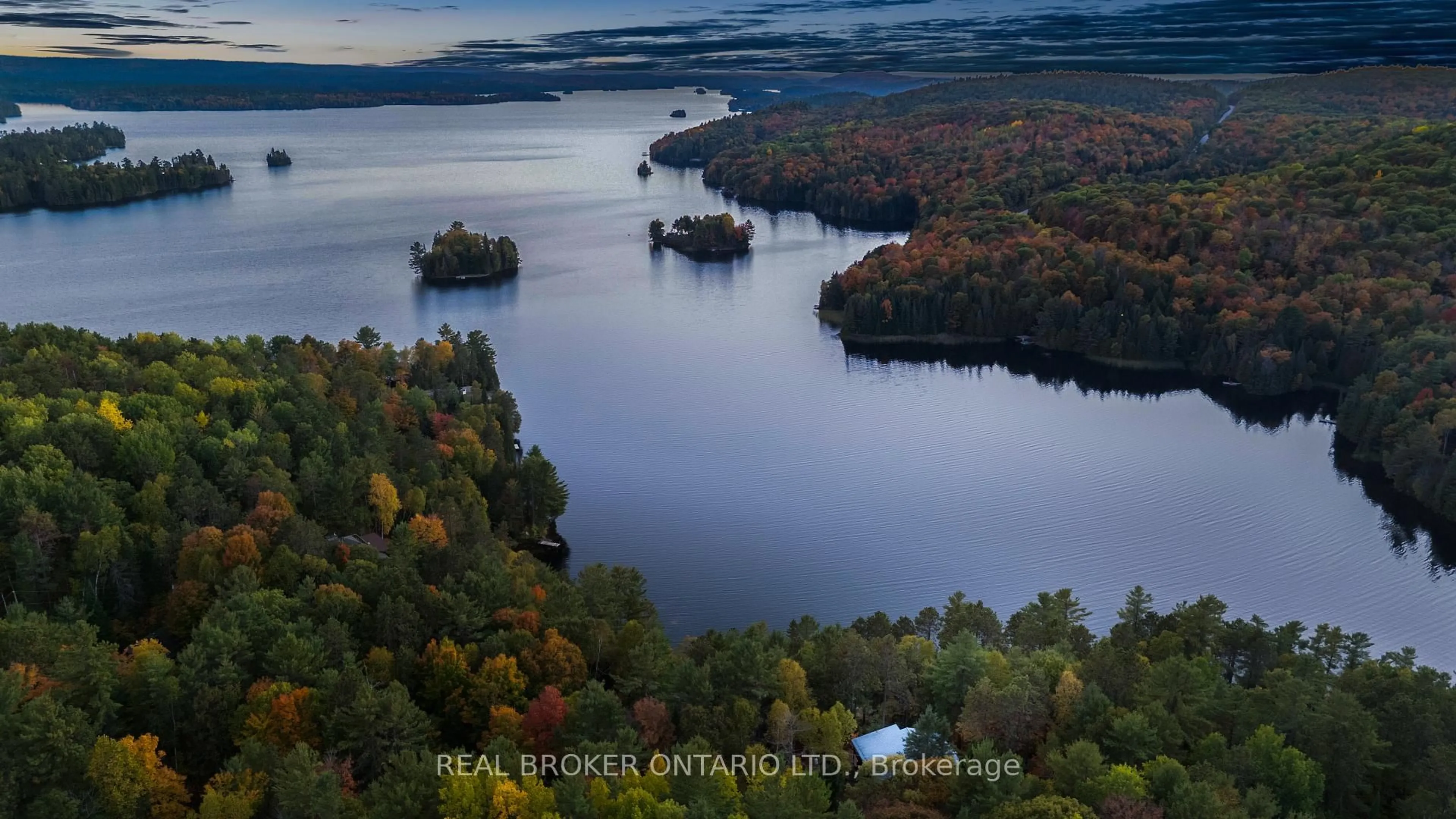 A pic from outside/outdoor area/front of a property/back of a property/a pic from drone, water/lake/river/ocean view for 67 Birch Hill Lane, Calabogie Ontario K0J 1H0