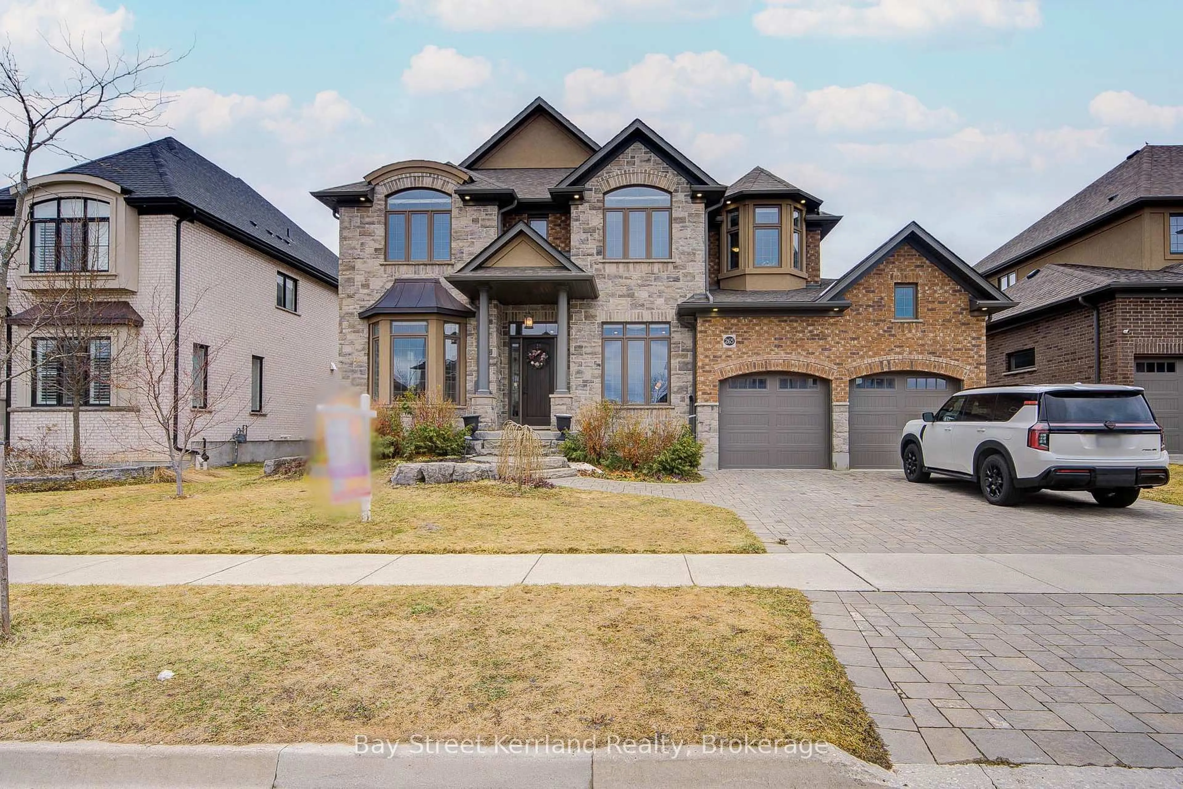 Home with brick exterior material, street for 265 Chestnut Rdge, Waterloo Ontario N2J 4G8