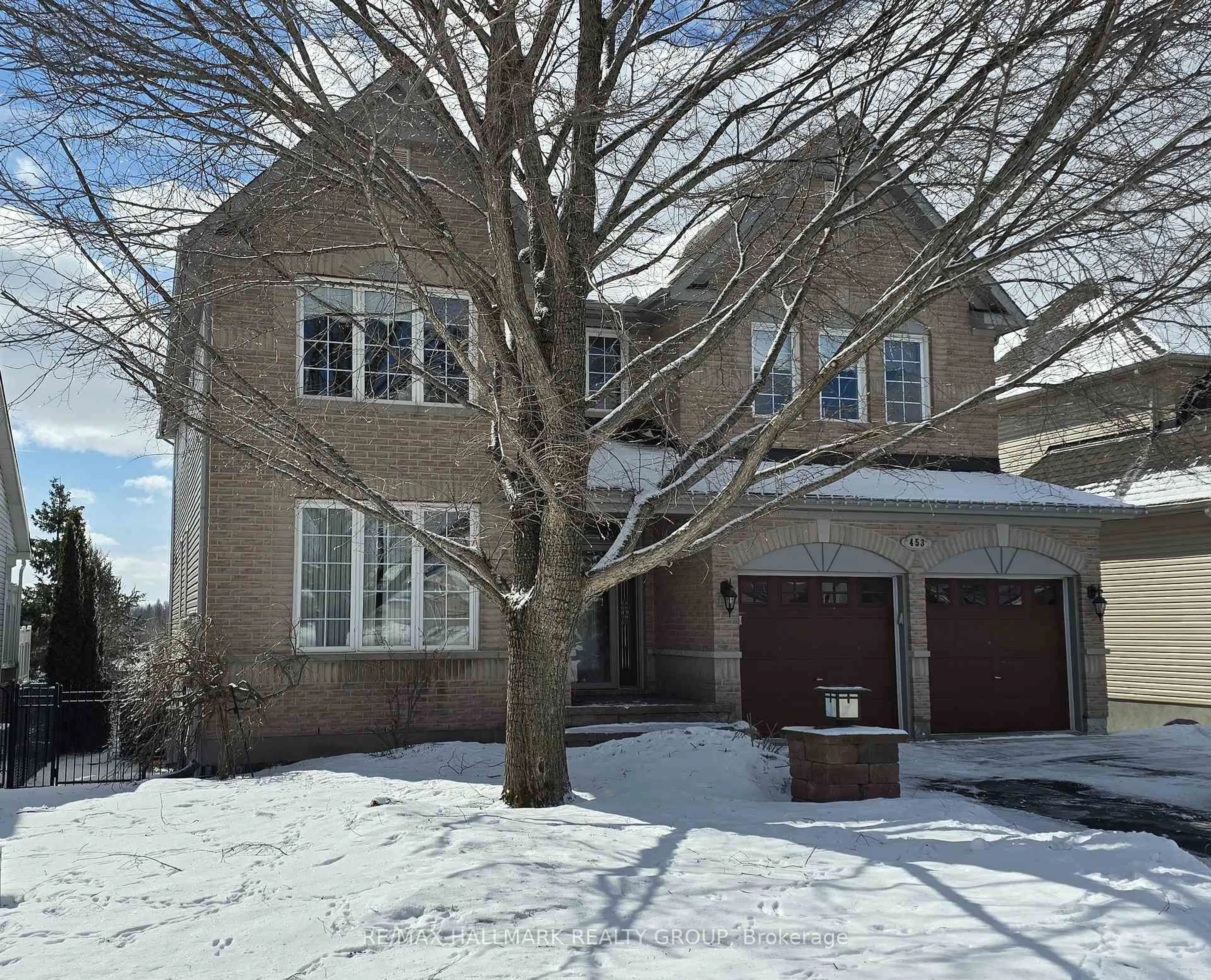 Home with brick exterior material, street for 453 Keith Cres, Ottawa Ontario K1W 0A5