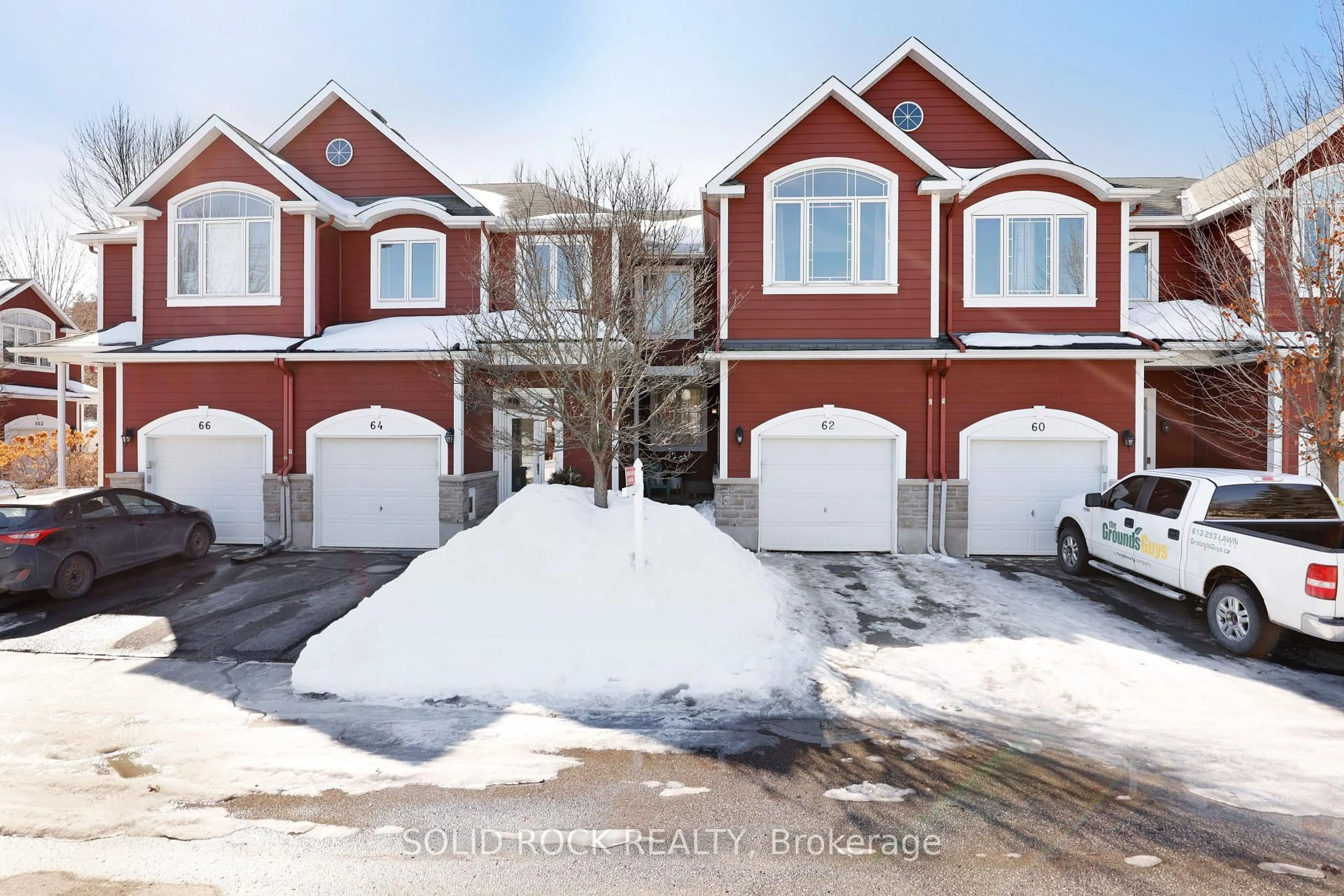 A pic from outside/outdoor area/front of a property/back of a property/a pic from drone, street for 62 Evelyn Powers Private, Ottawa Ontario K2S 0E1