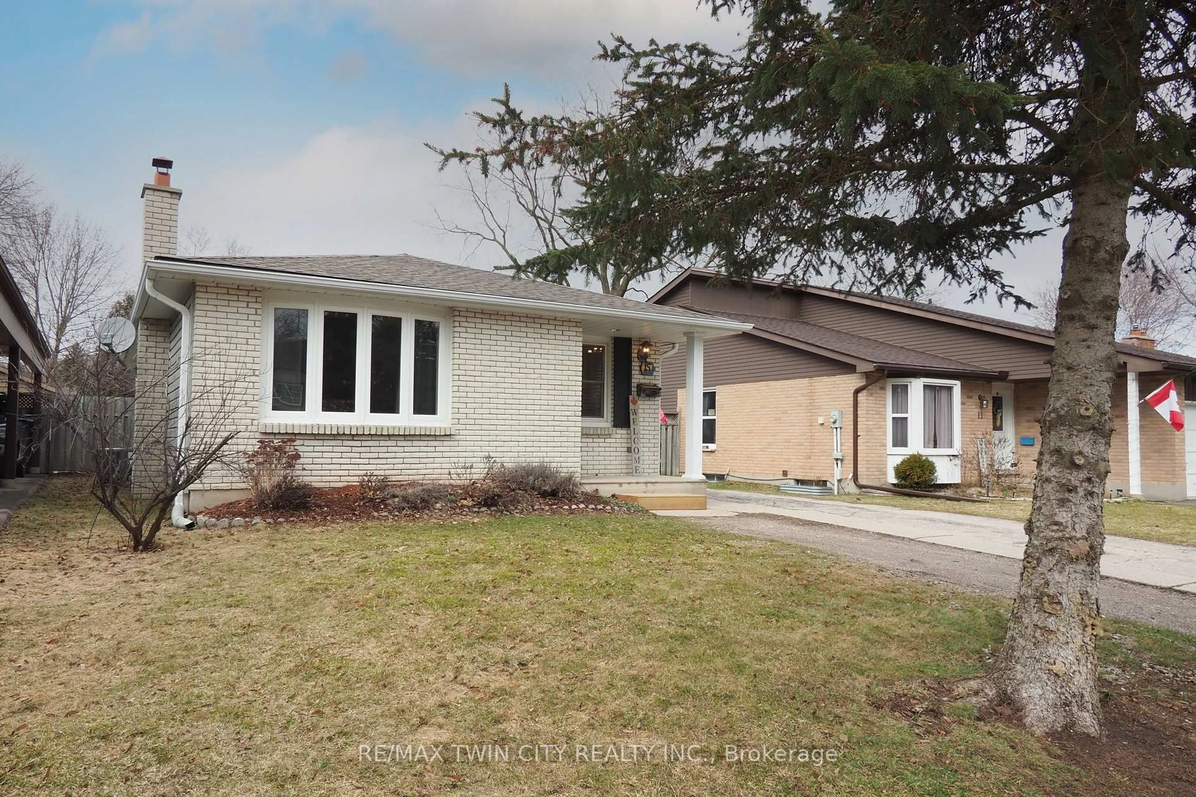 Home with brick exterior material, street for 15 Milton Ave, Cambridge Ontario N3C 2Y3