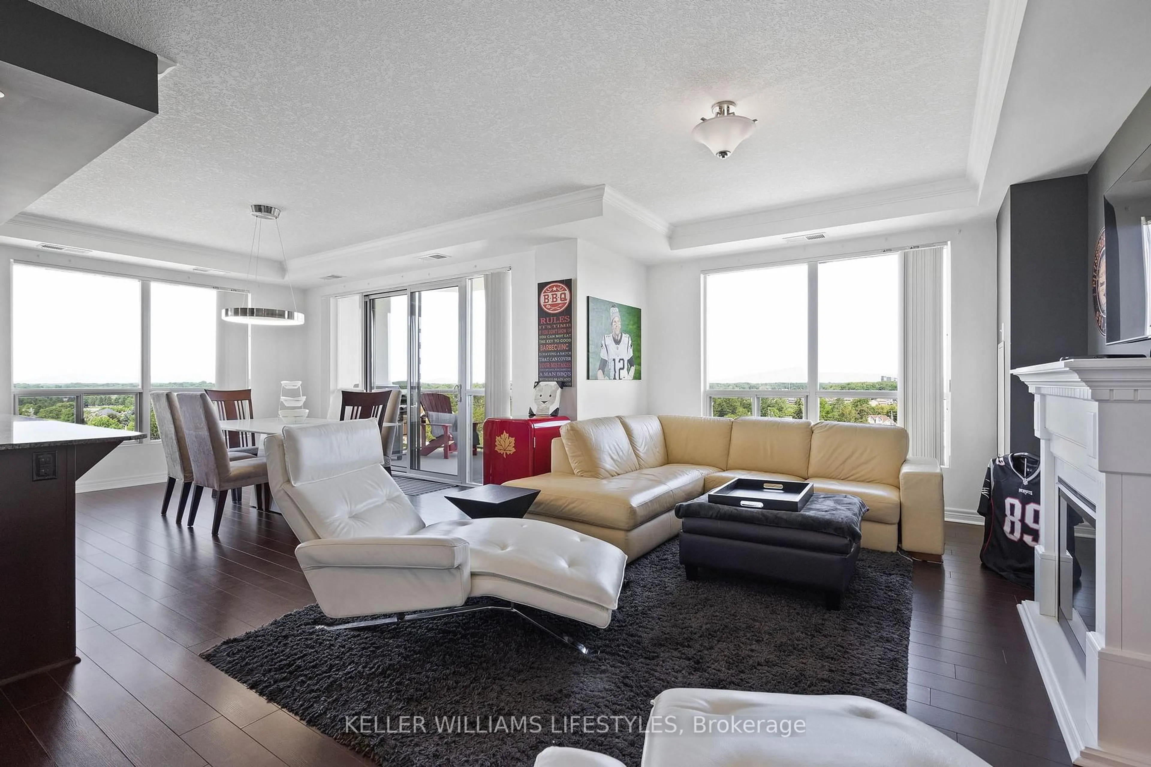 Living room with furniture, unknown for 1030 Coronation Dr #1004, London North Ontario N6G 0G5