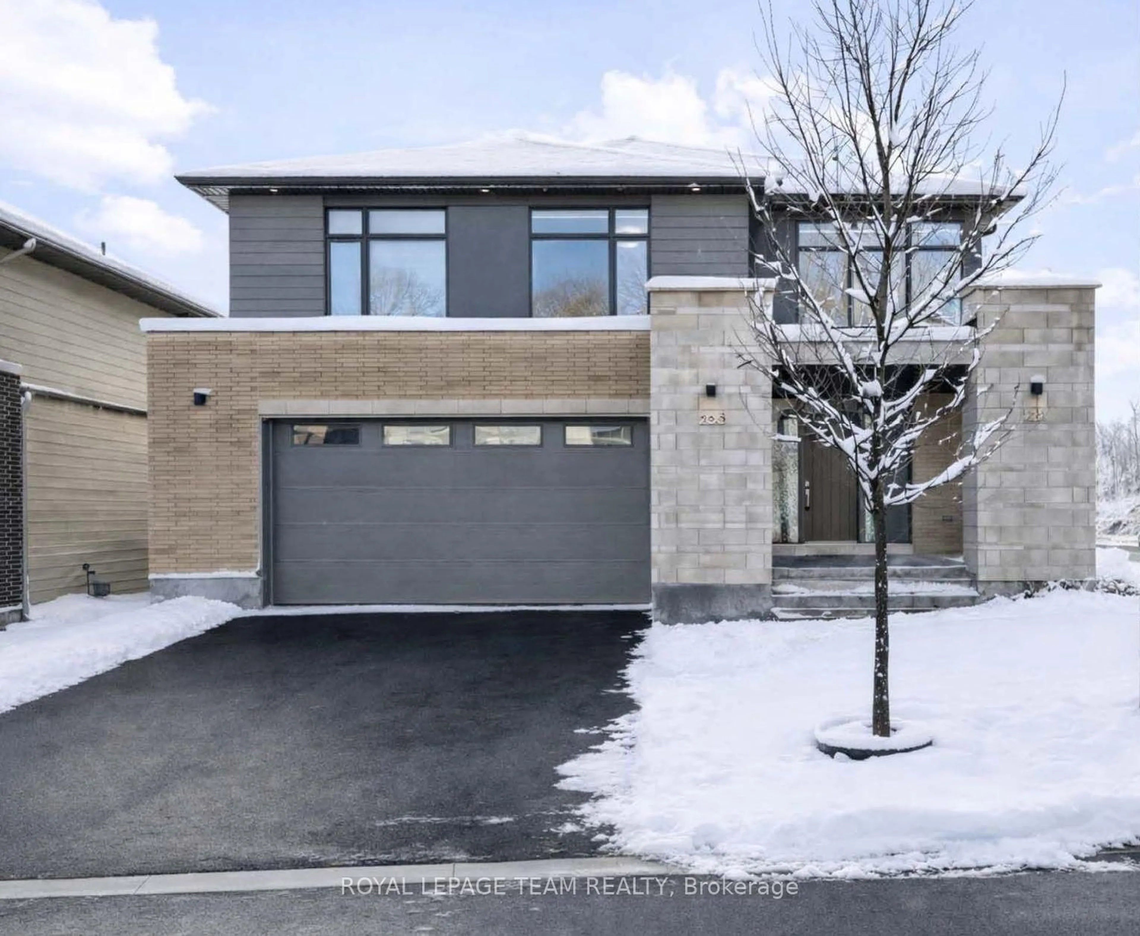 Home with brick exterior material, street for 200 Ketchikan Cres, Ottawa Ontario K2T 0S3