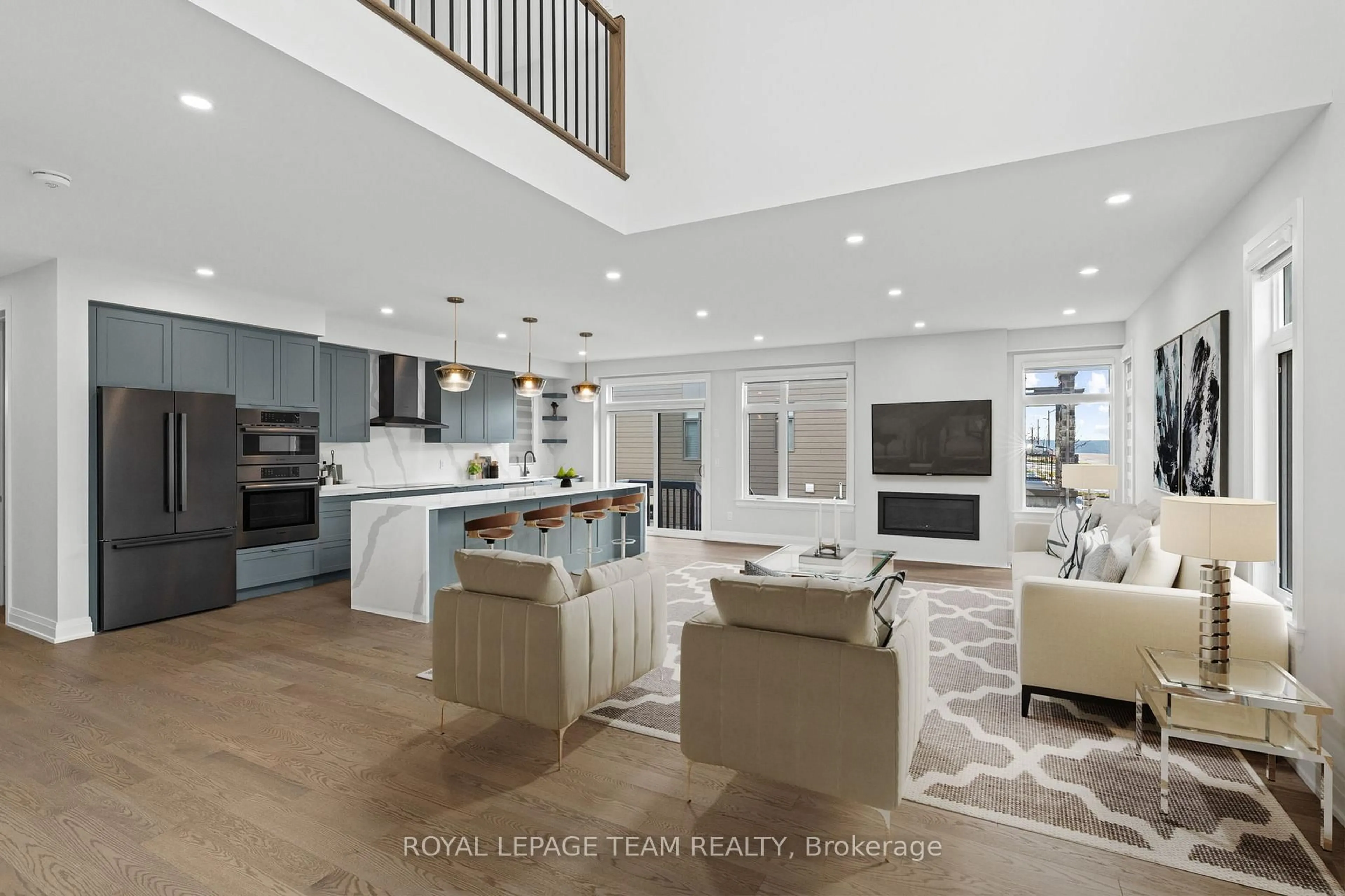 Open concept kitchen, unknown for 200 Ketchikan Cres, Ottawa Ontario K2T 0S3