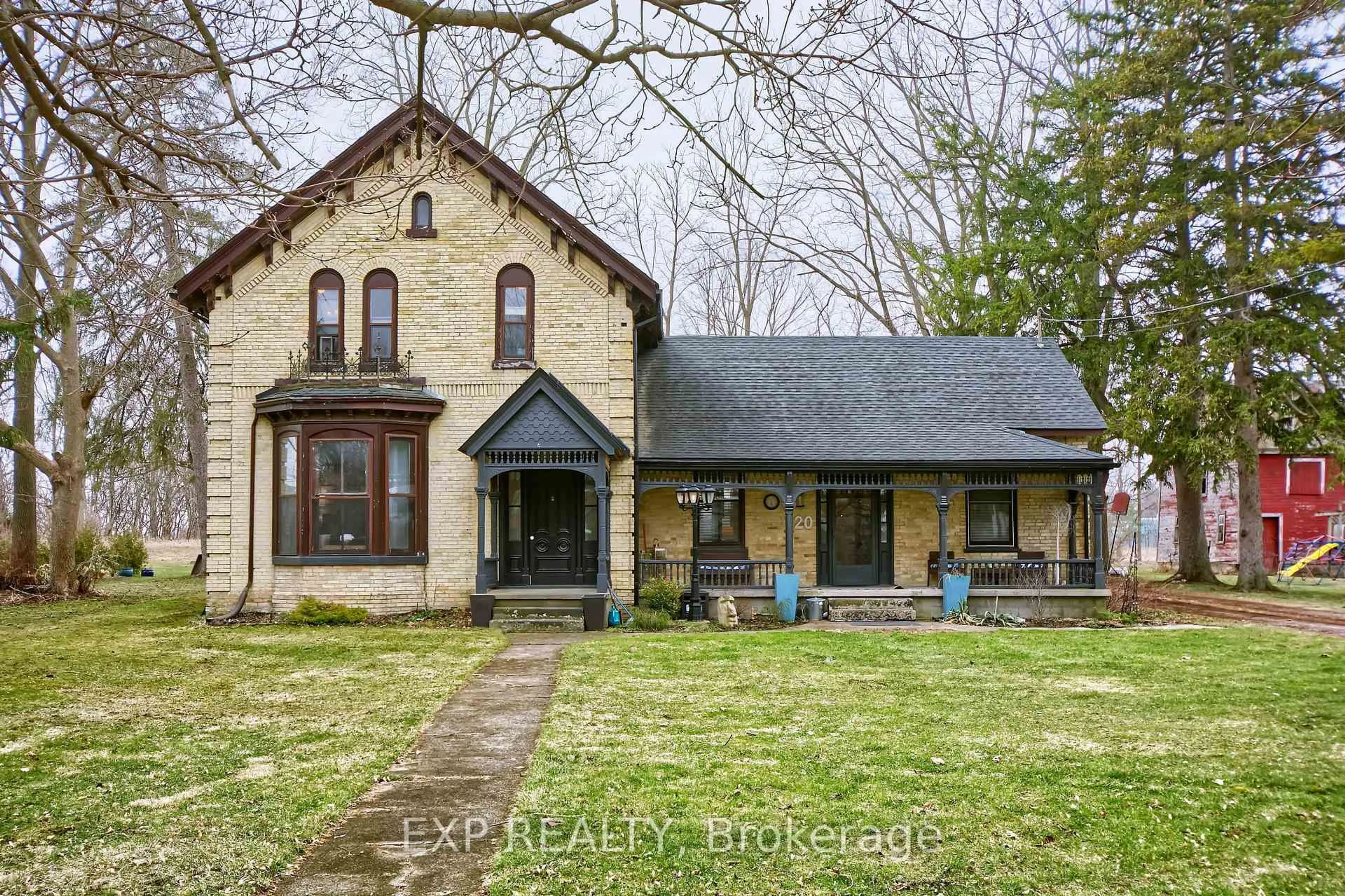 Home with brick exterior material, street for 120 Main St, Southwest Middlesex Ontario N0L 1M0