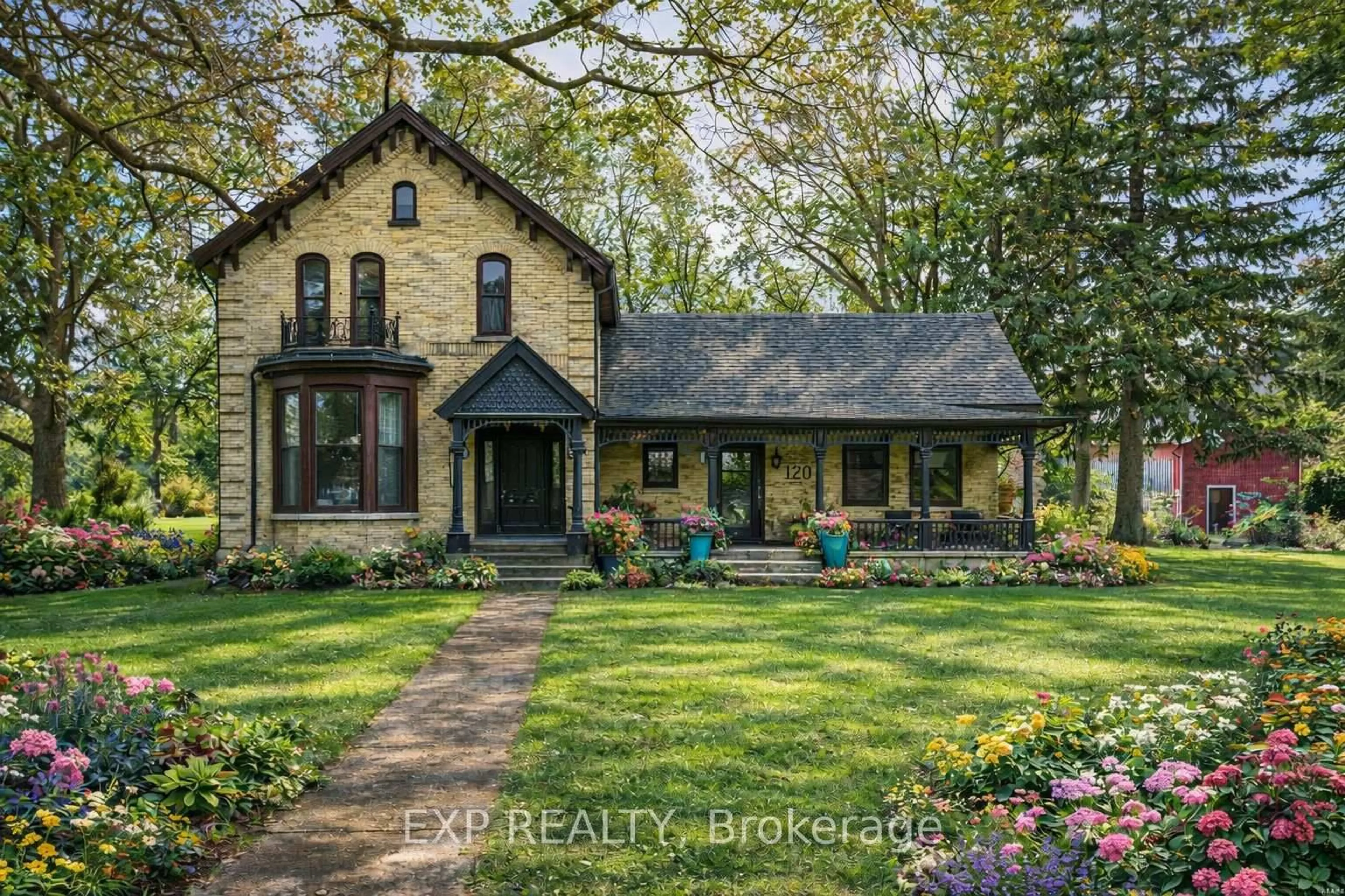 Home with brick exterior material, street for 120 Main St, Southwest Middlesex Ontario N0L 1M0