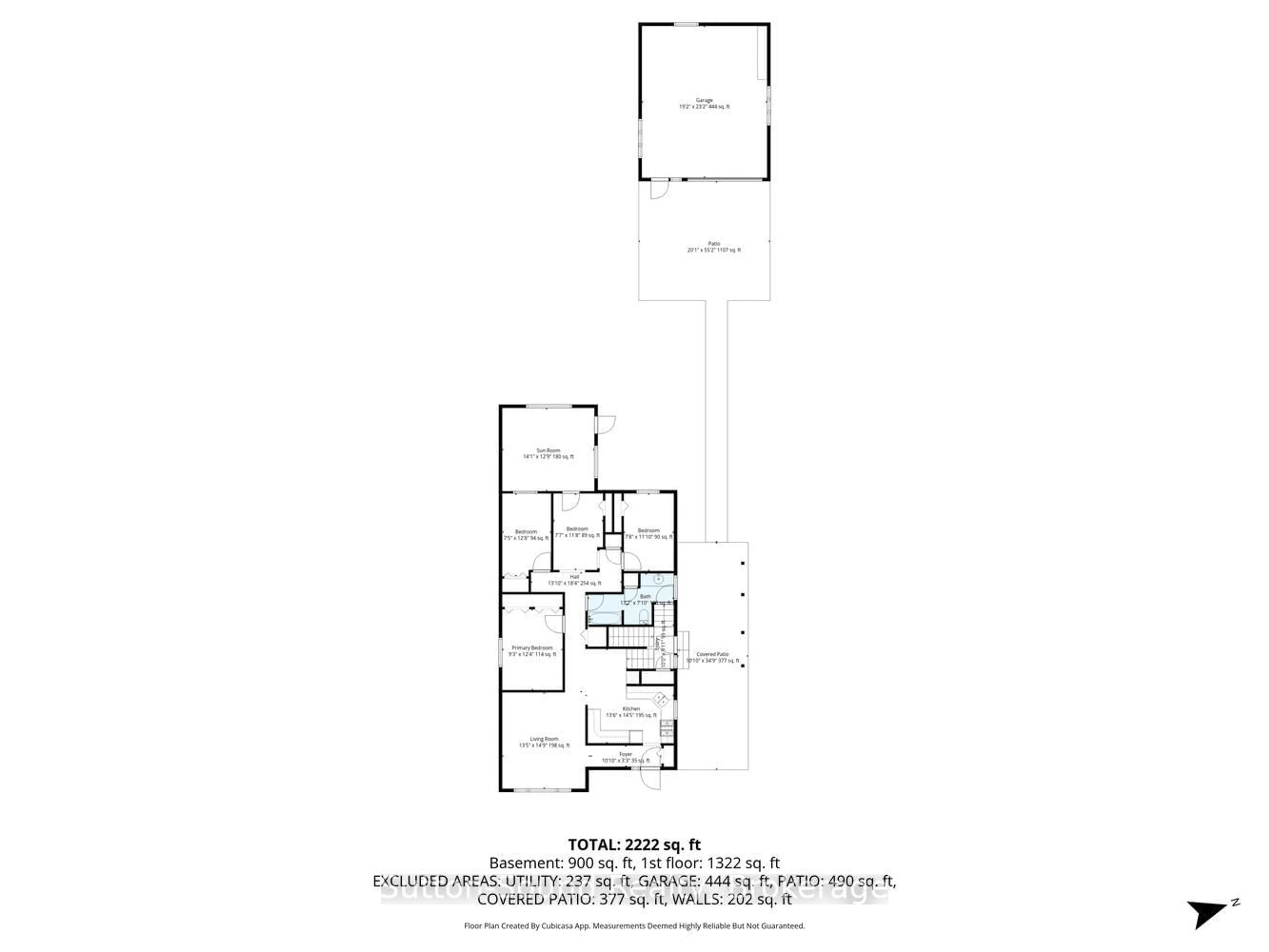 Floor plan for 1754 6th Ave, Owen Sound Ontario N4K 2V8