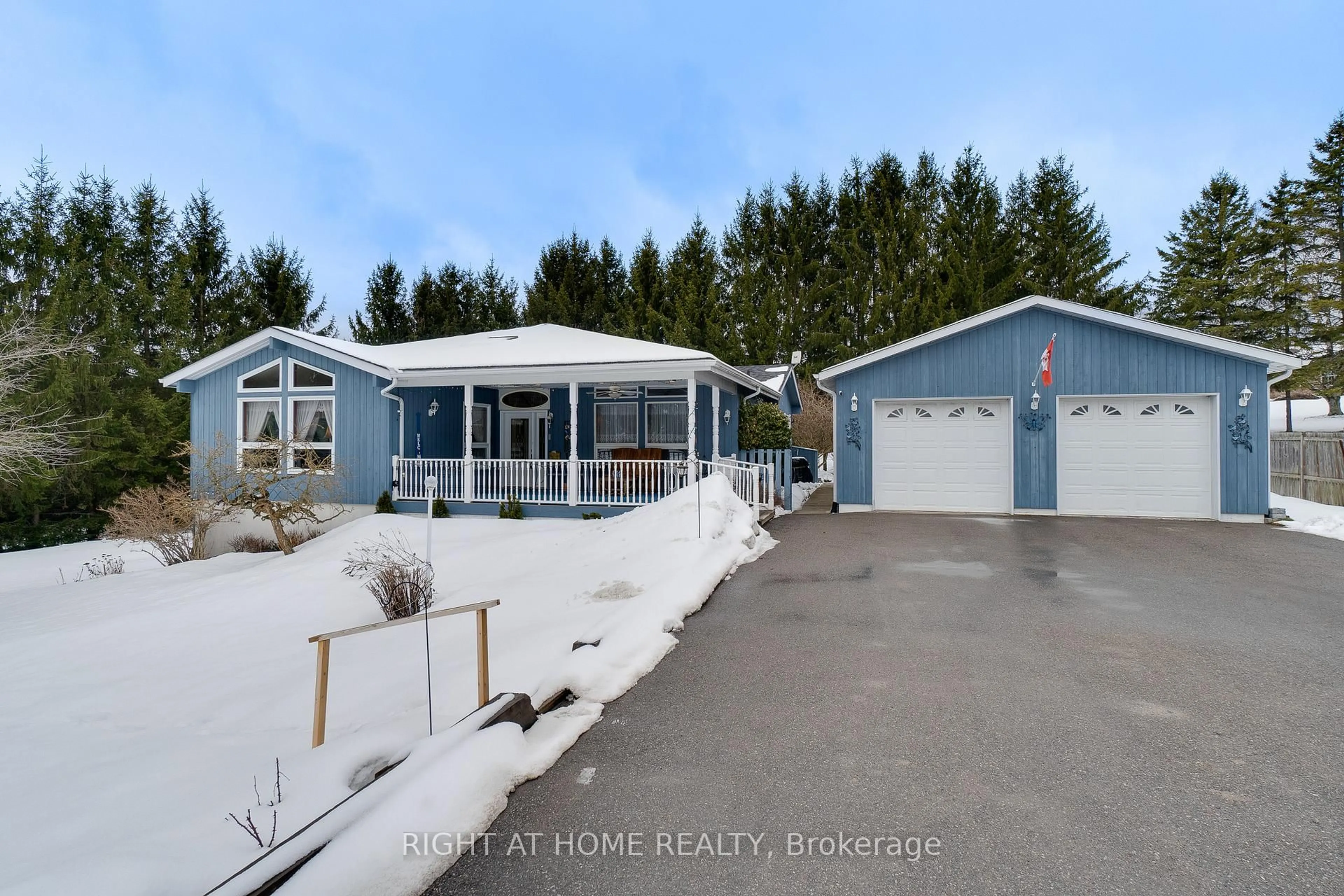 A pic from outside/outdoor area/front of a property/back of a property/a pic from drone, water/lake/river/ocean view for 9632 County 10 Rd, Port Hope Ontario L0A 1B0