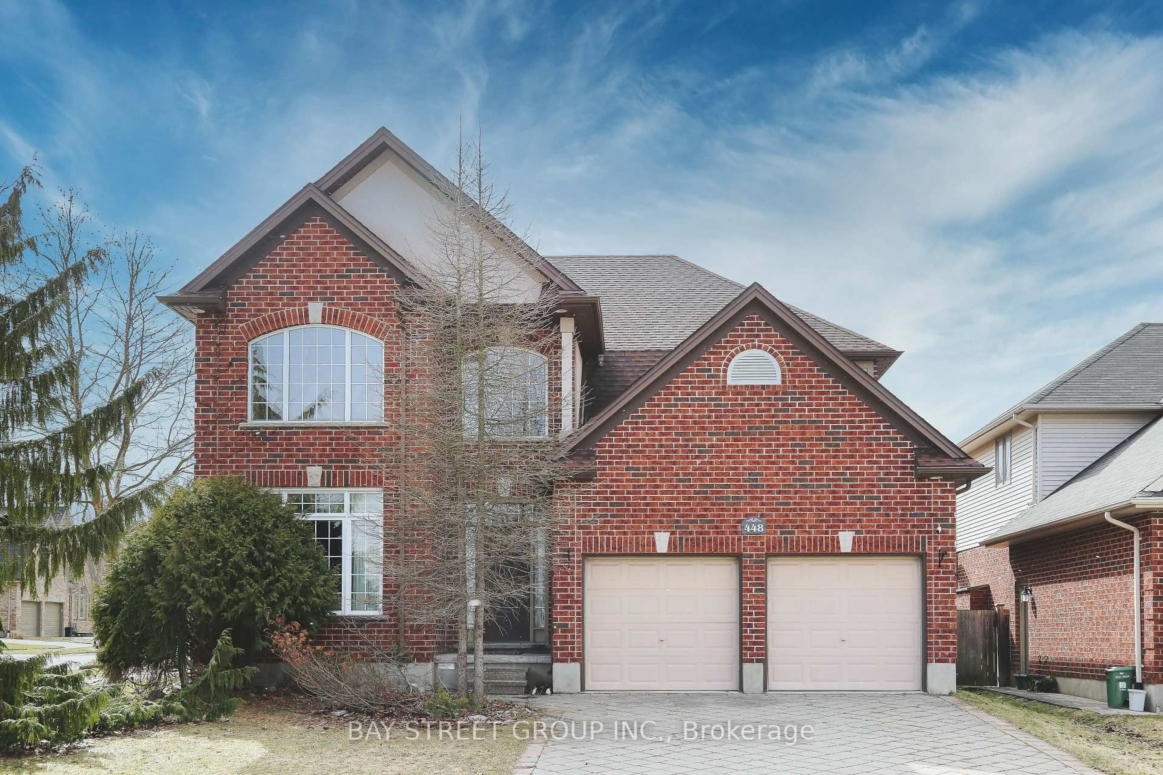 Home with brick exterior material, street for 448 COTTONTAIL Cres, London North Ontario N5X 4N4