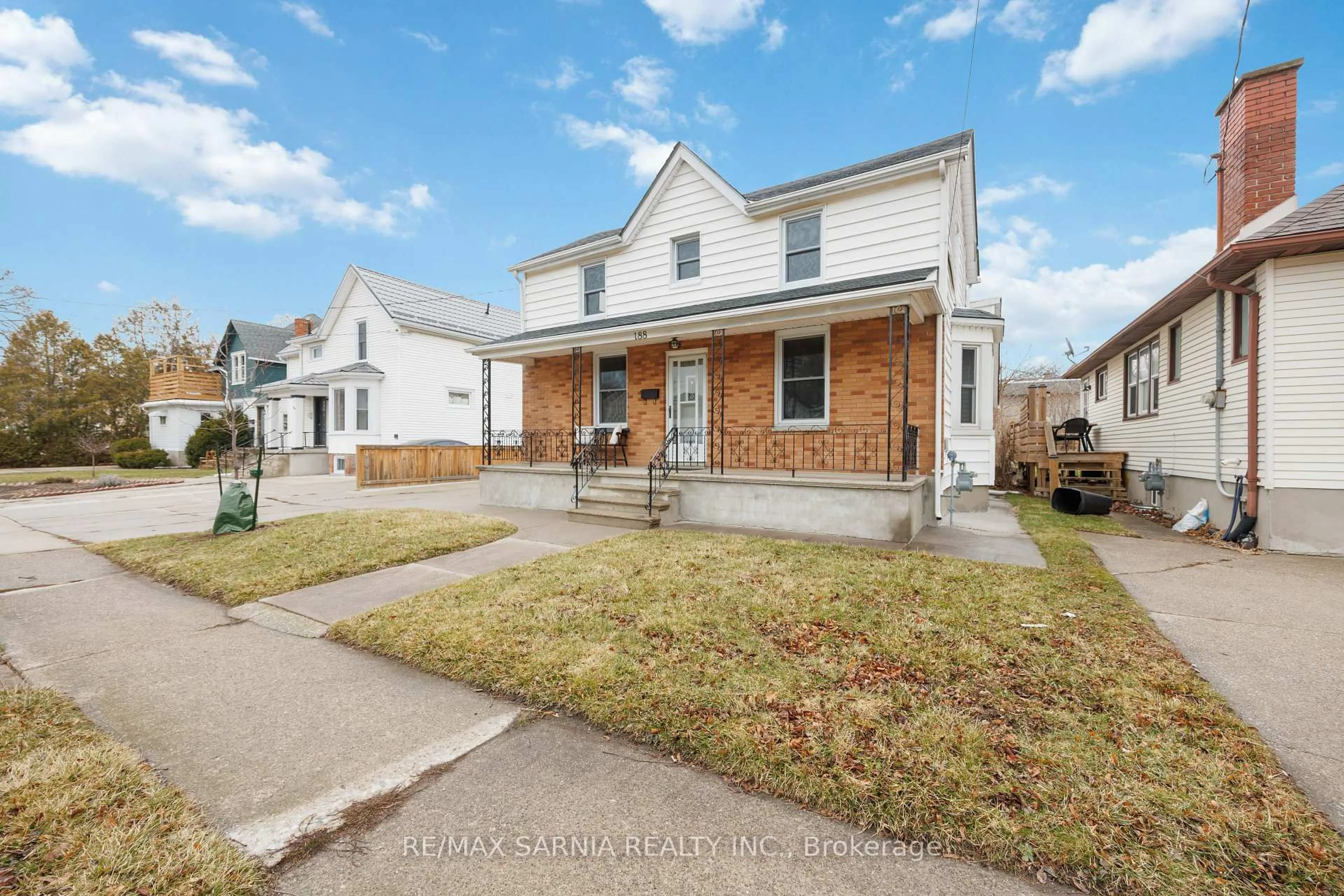 Home with brick exterior material, street for 188 Euphemia St, Sarnia Ontario N7T 6A5