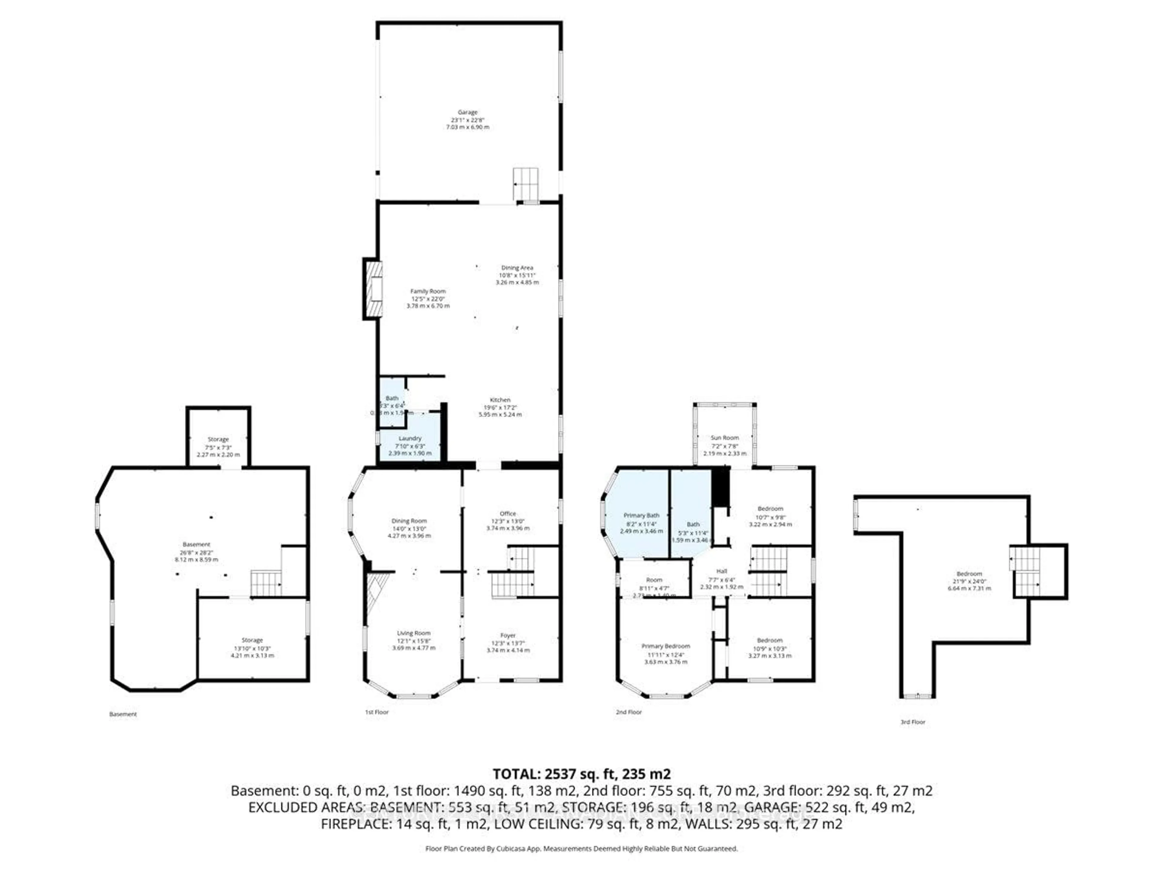 Floor plan for 18 Colborne St, Strathroy-Caradoc Ontario N7G 2L9