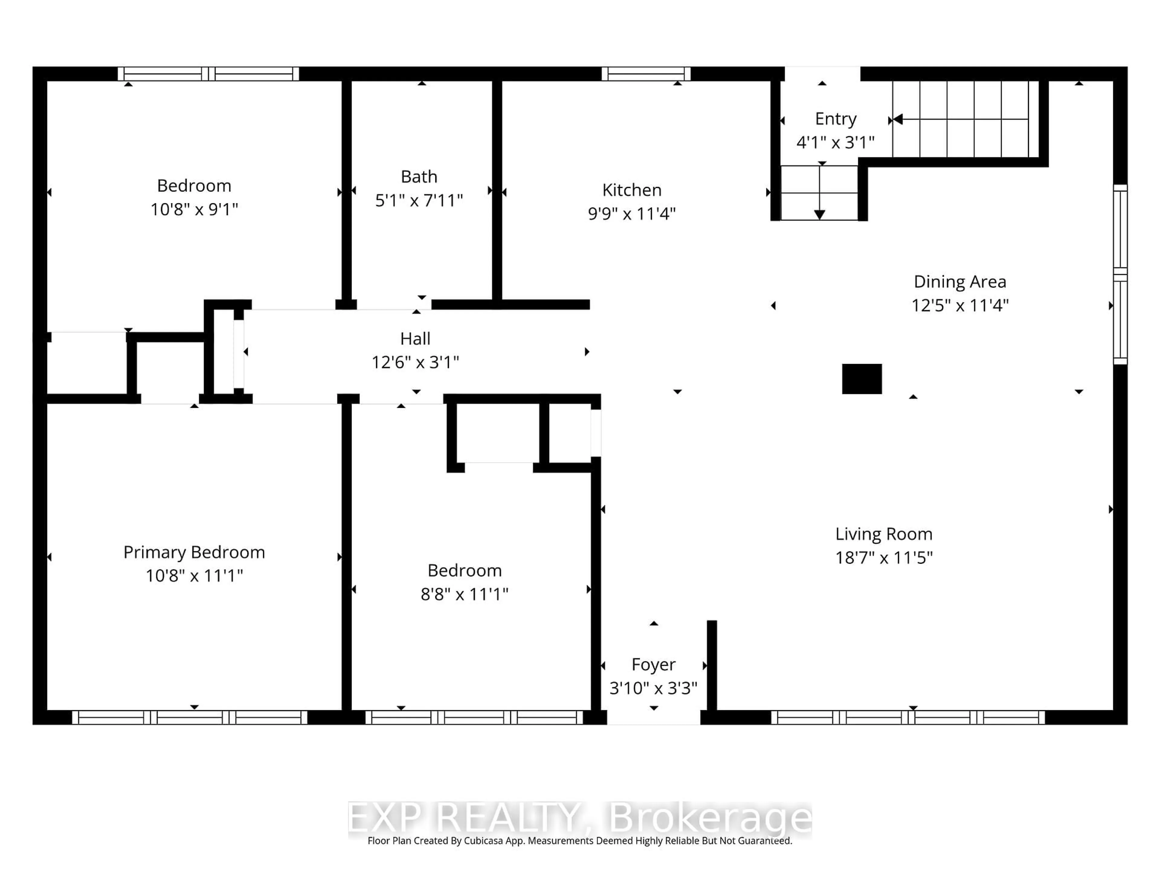 Floor plan for 191 Price Ave, Welland Ontario L3C 3Y7