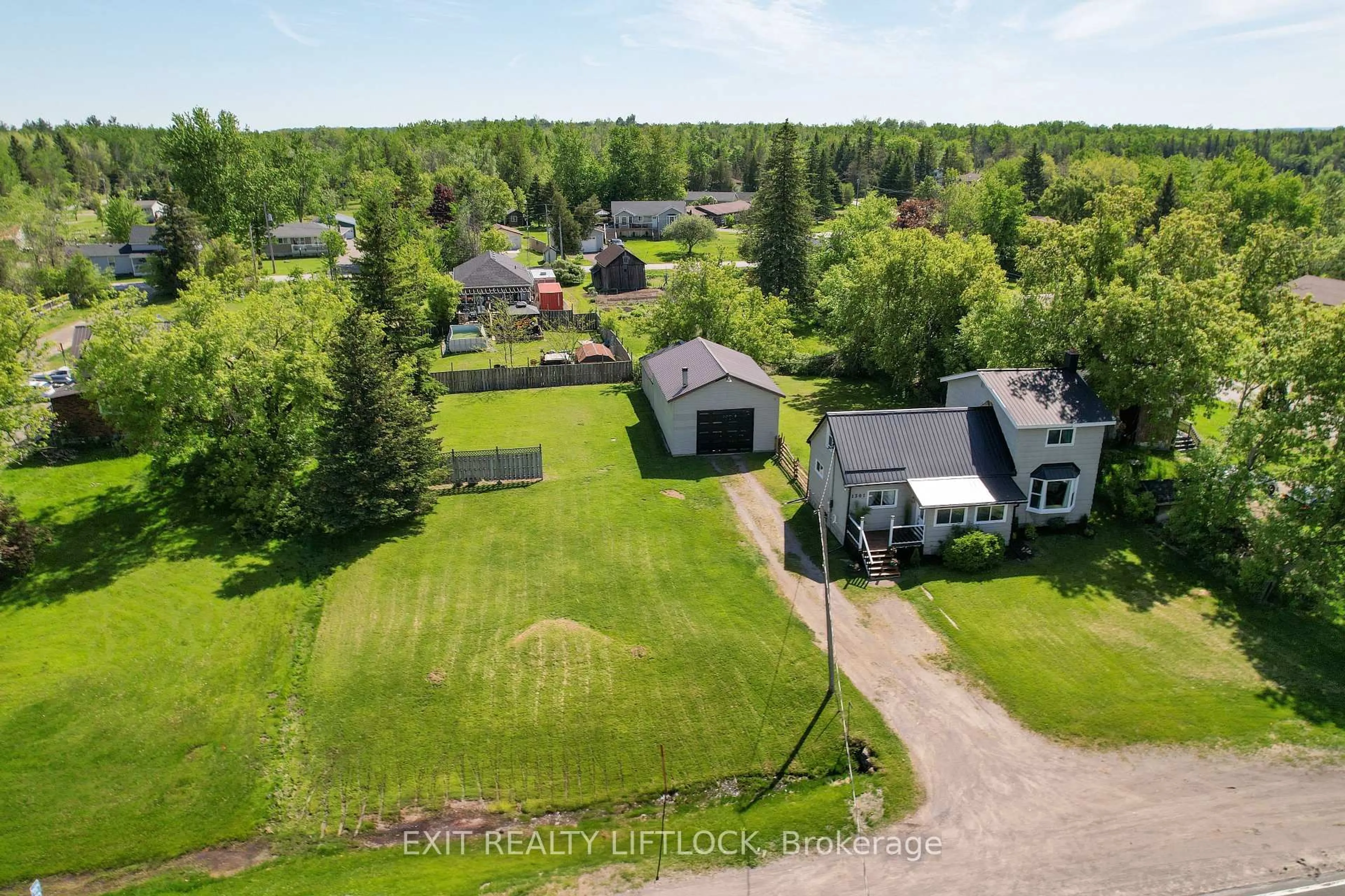 A pic from outside/outdoor area/front of a property/back of a property/a pic from drone, unknown for 1301 County Rd 28, Otonabee-South Monaghan Ontario K0L 1V0