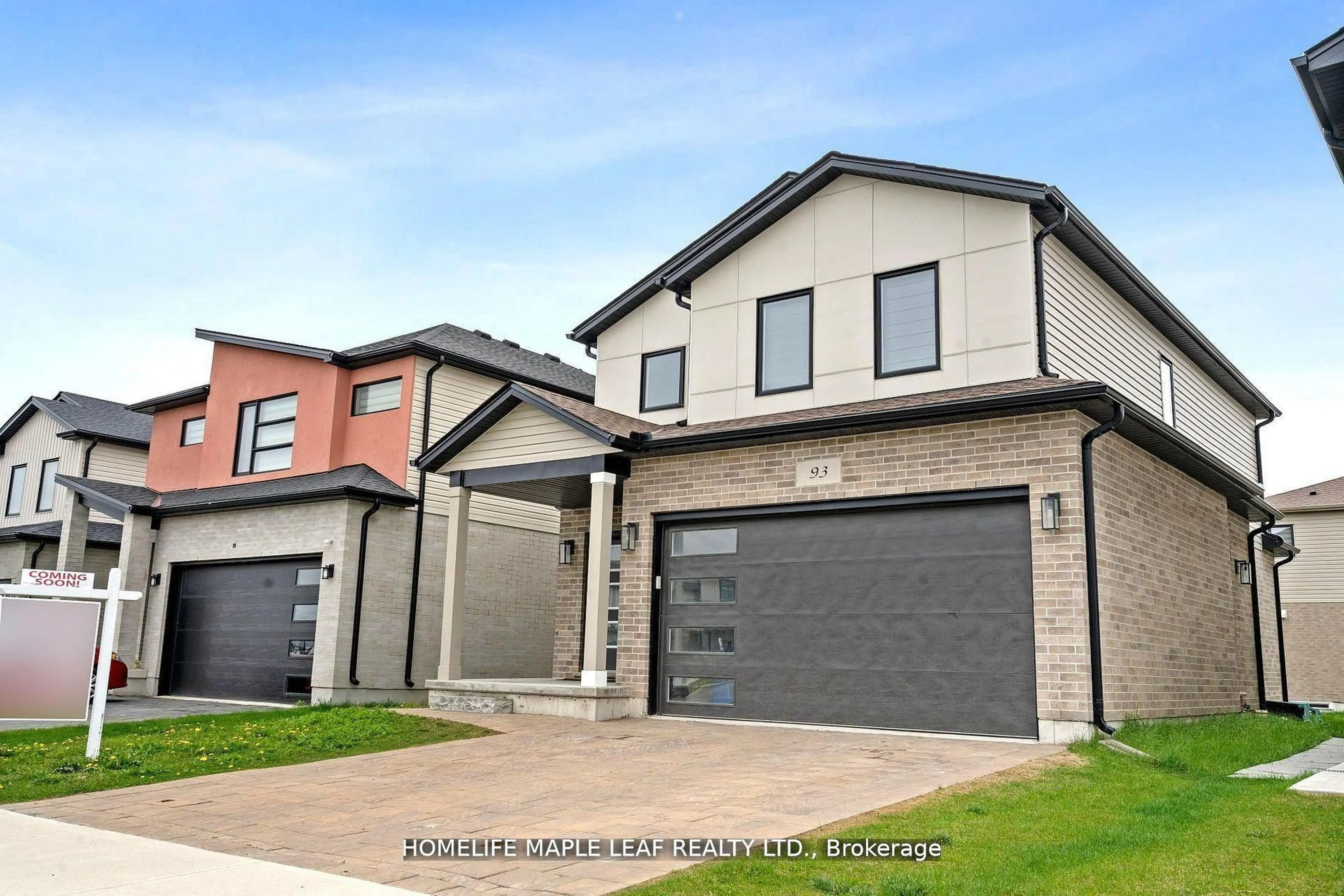 Home with brick exterior material, street for 93 Middleton Ave, London South Ontario N6L 0G4