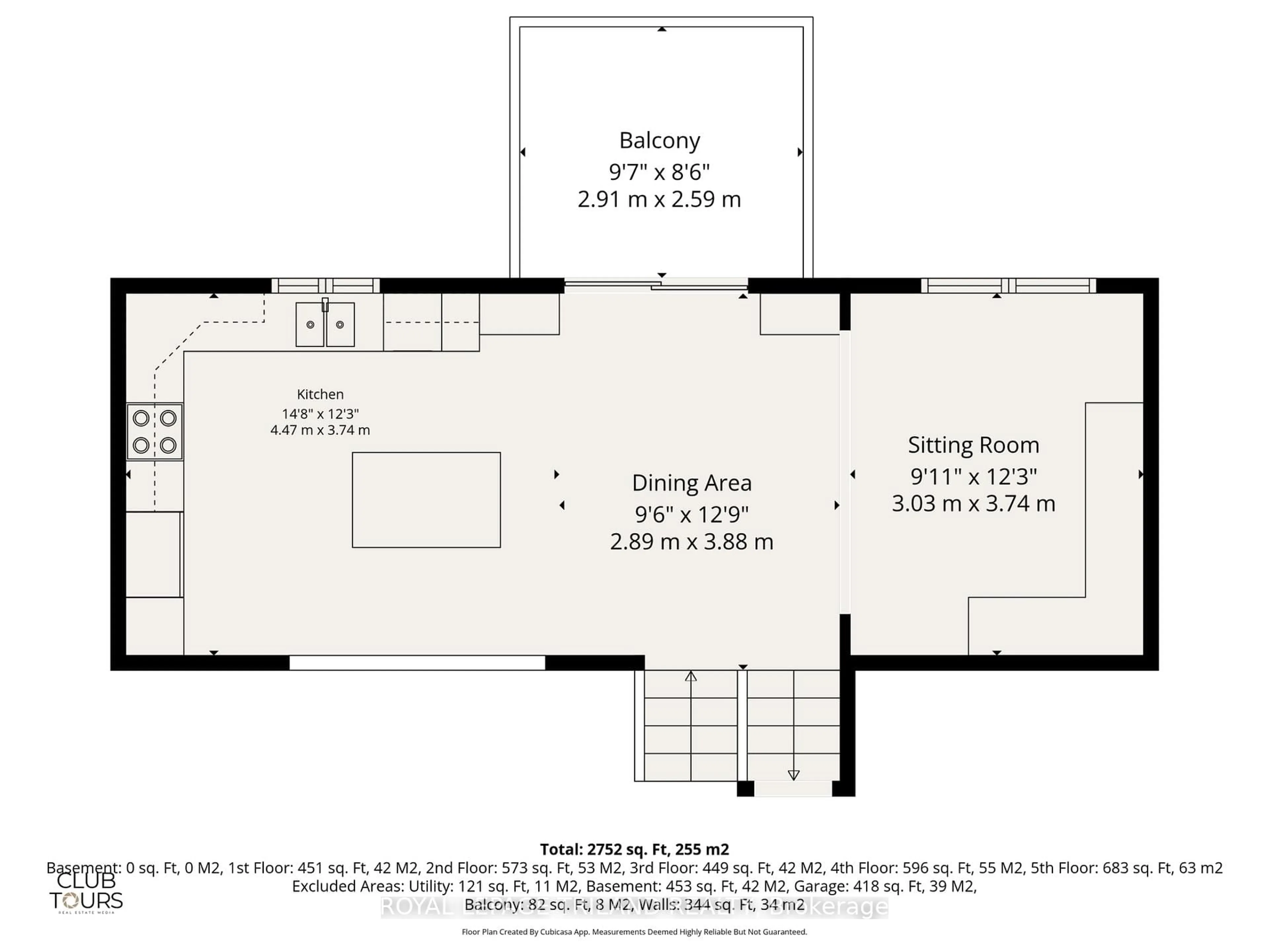 Floor plan for 219 Union Ave, Middlesex Centre Ontario N0L 1R0