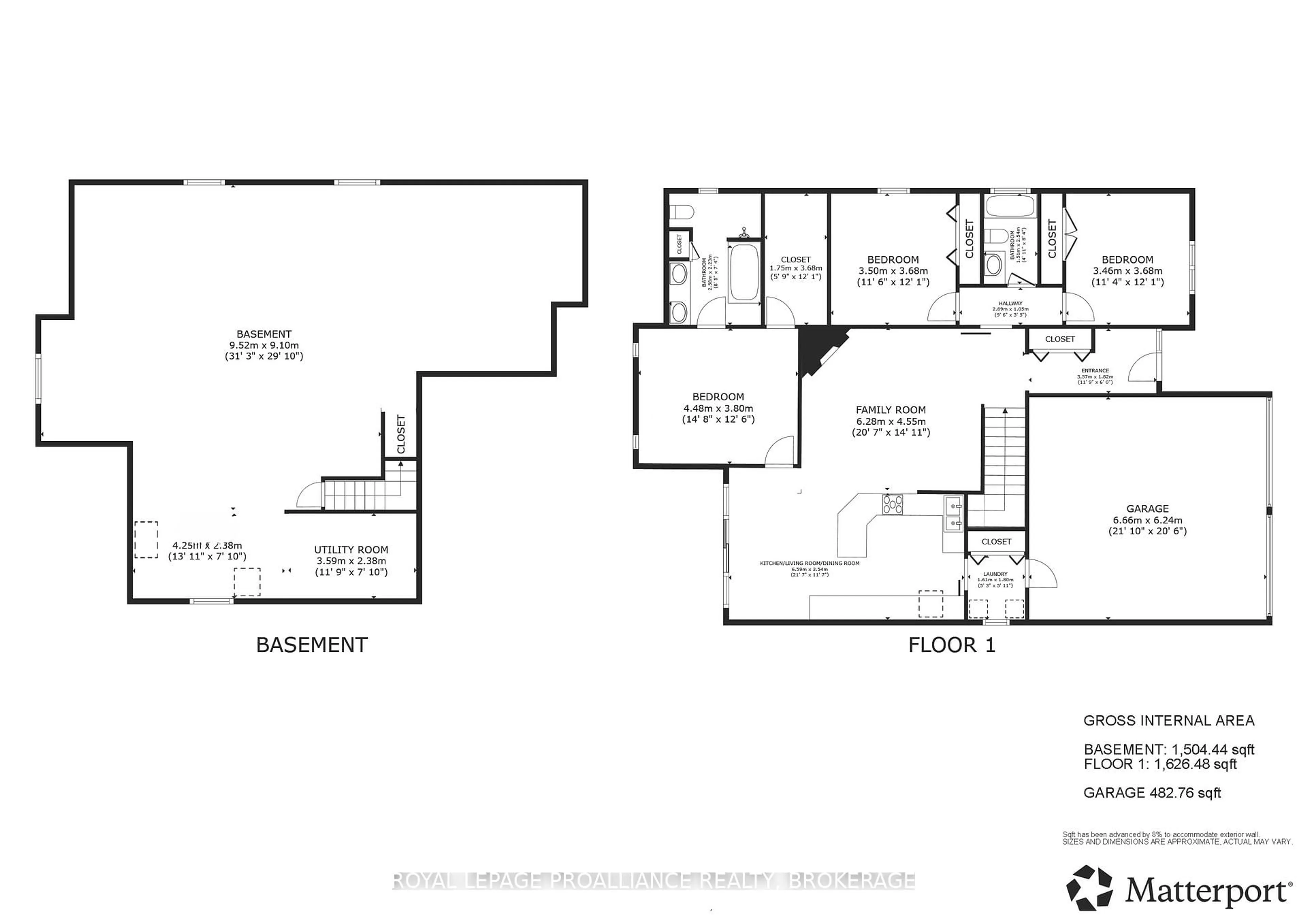 Floor plan for 440 Maureen St, Kingston Ontario K7K 7M1