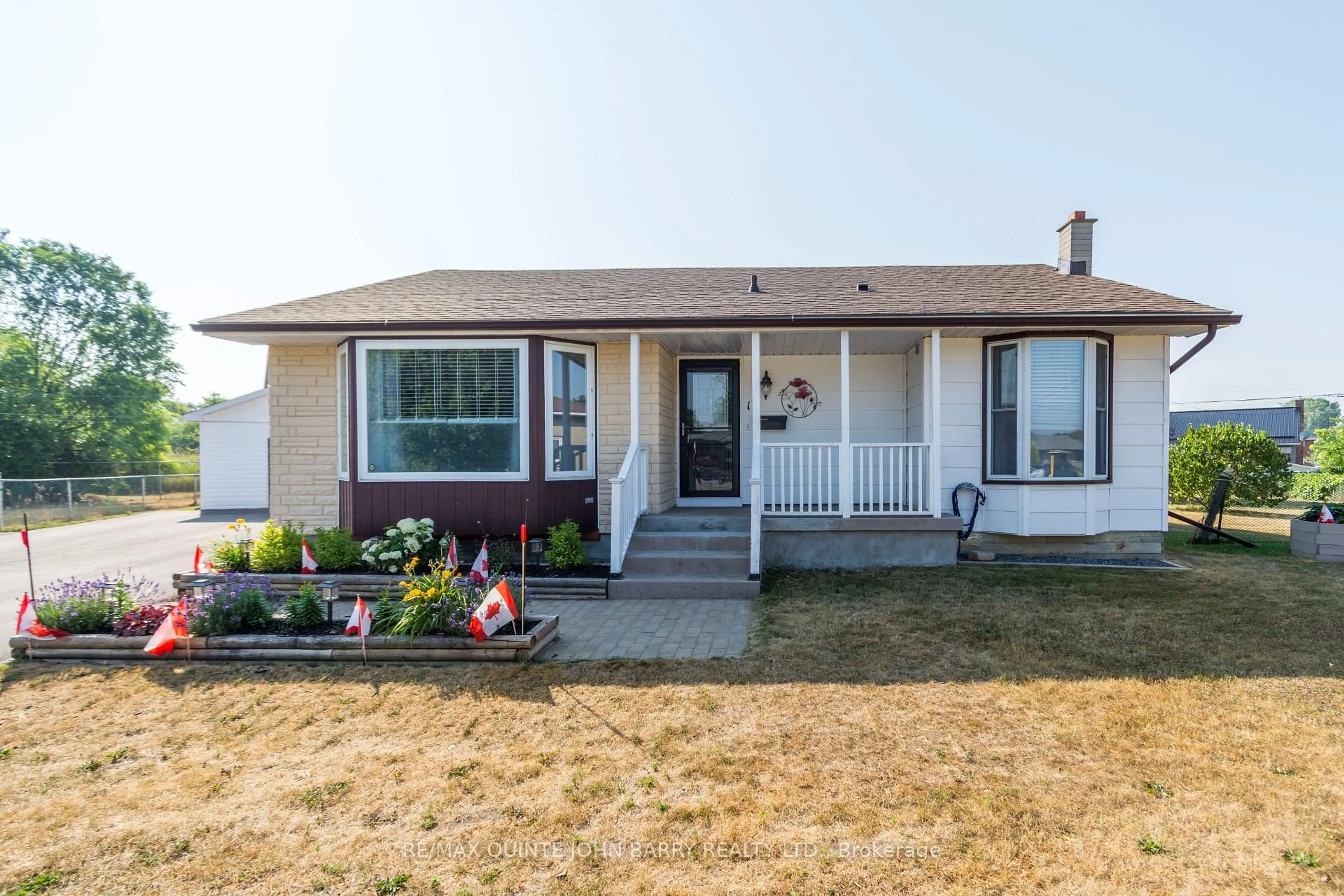 Home with vinyl exterior material, street for 15 Coleman Dr, Quinte West Ontario K8V 3A5